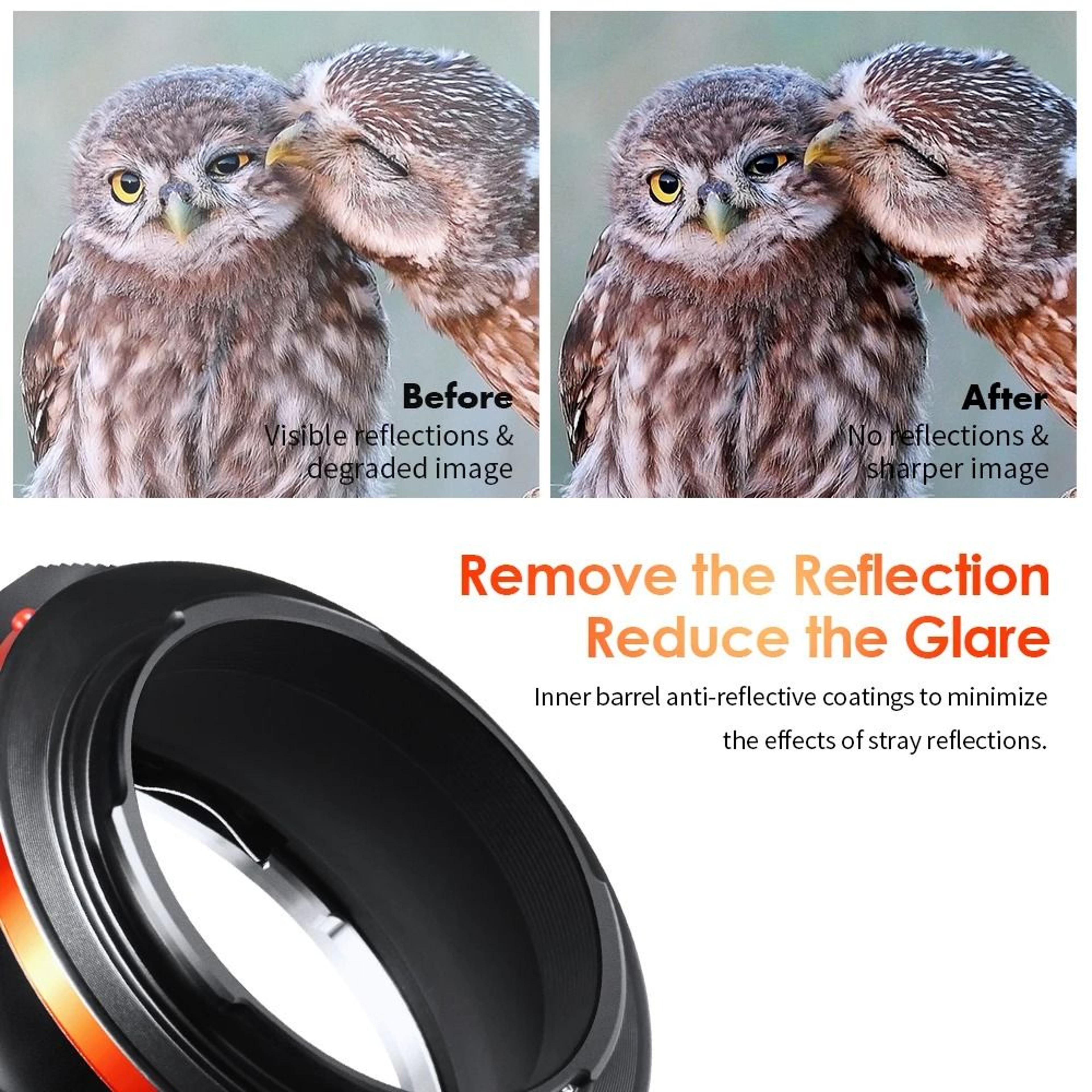 k and f concept canon ef to sony e mount lens adapter for mirrorless cameras