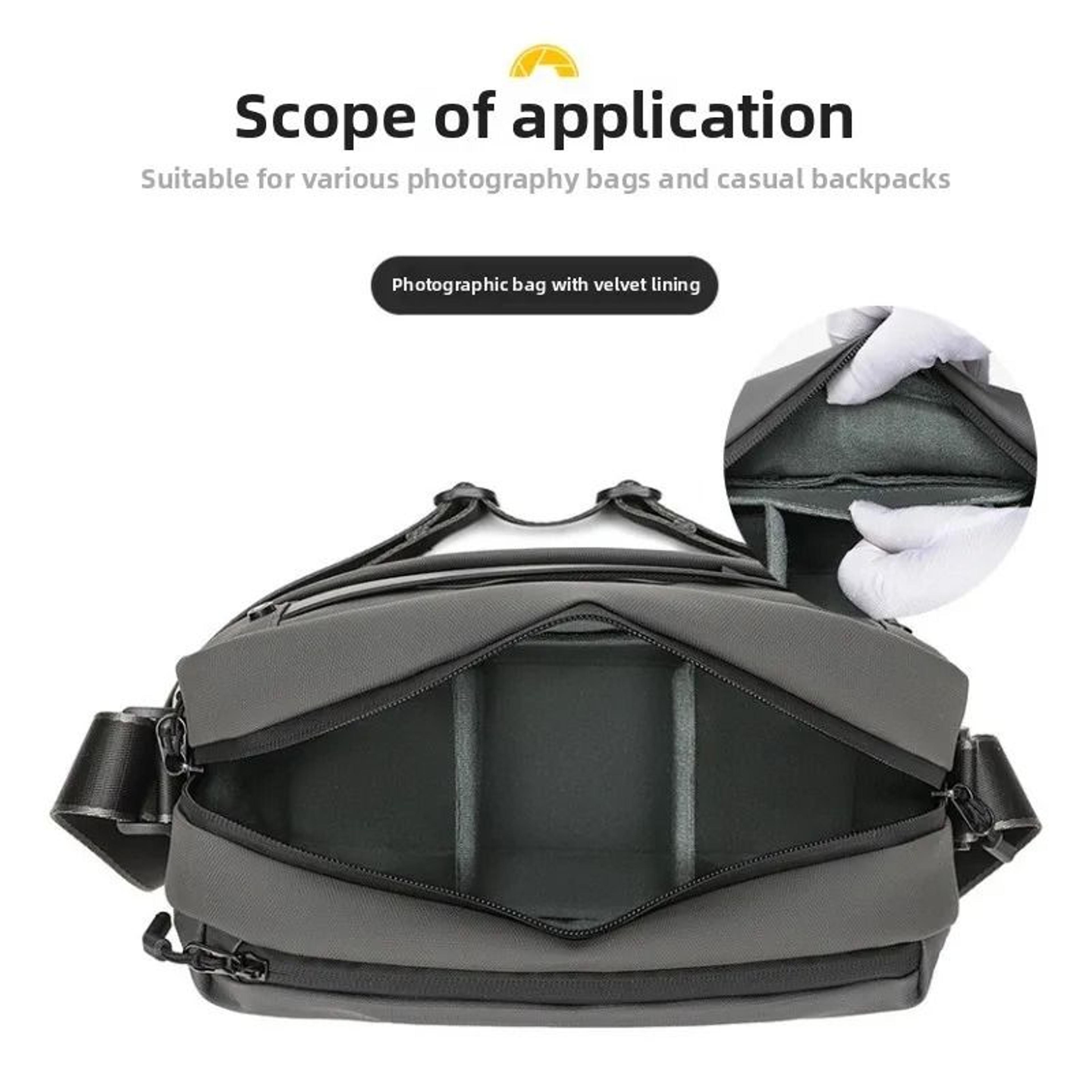 moisture proof shock proof camera lens liner storage case