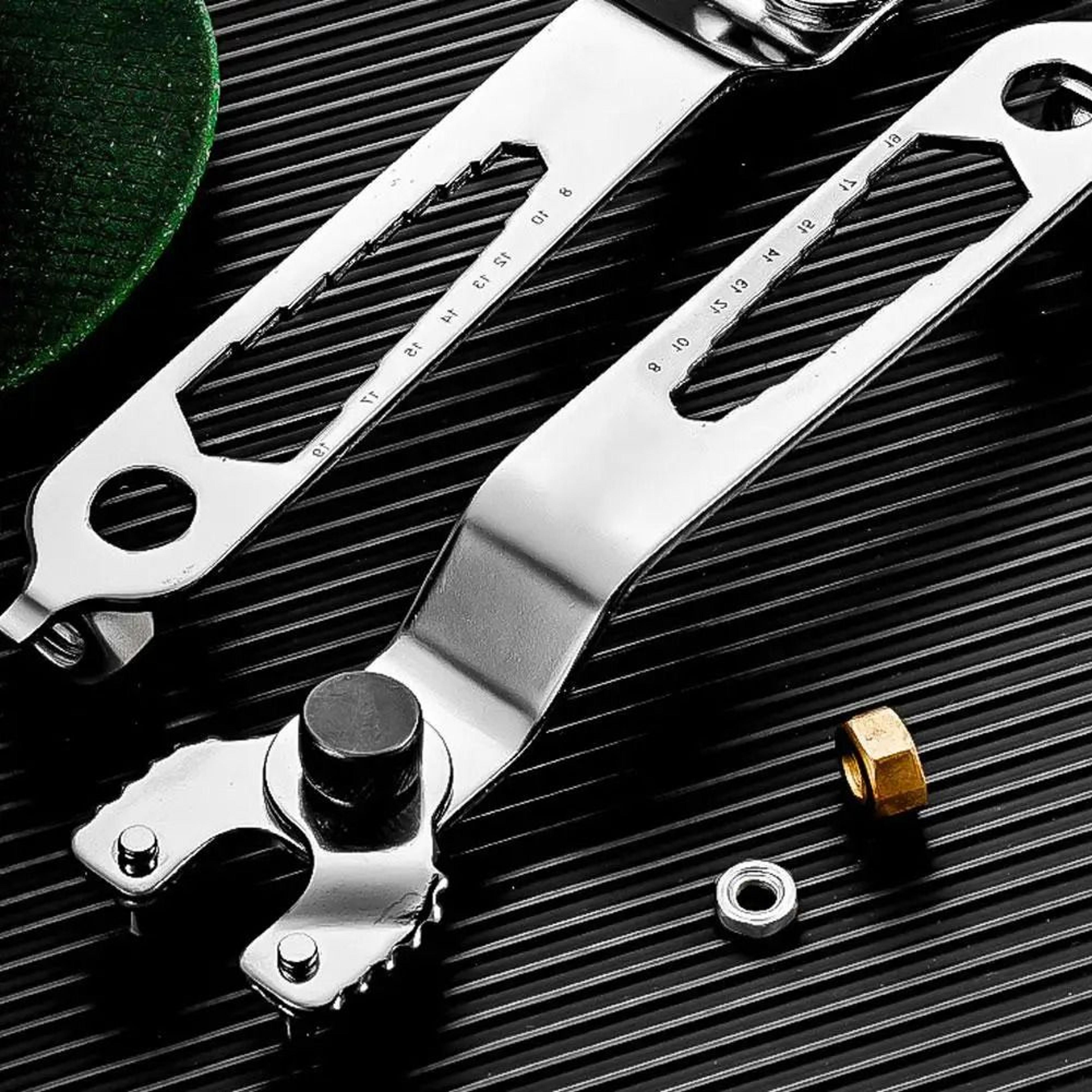 12 in 1 angle grinder wrench multifunction adjustable tool for grinder and household repairs