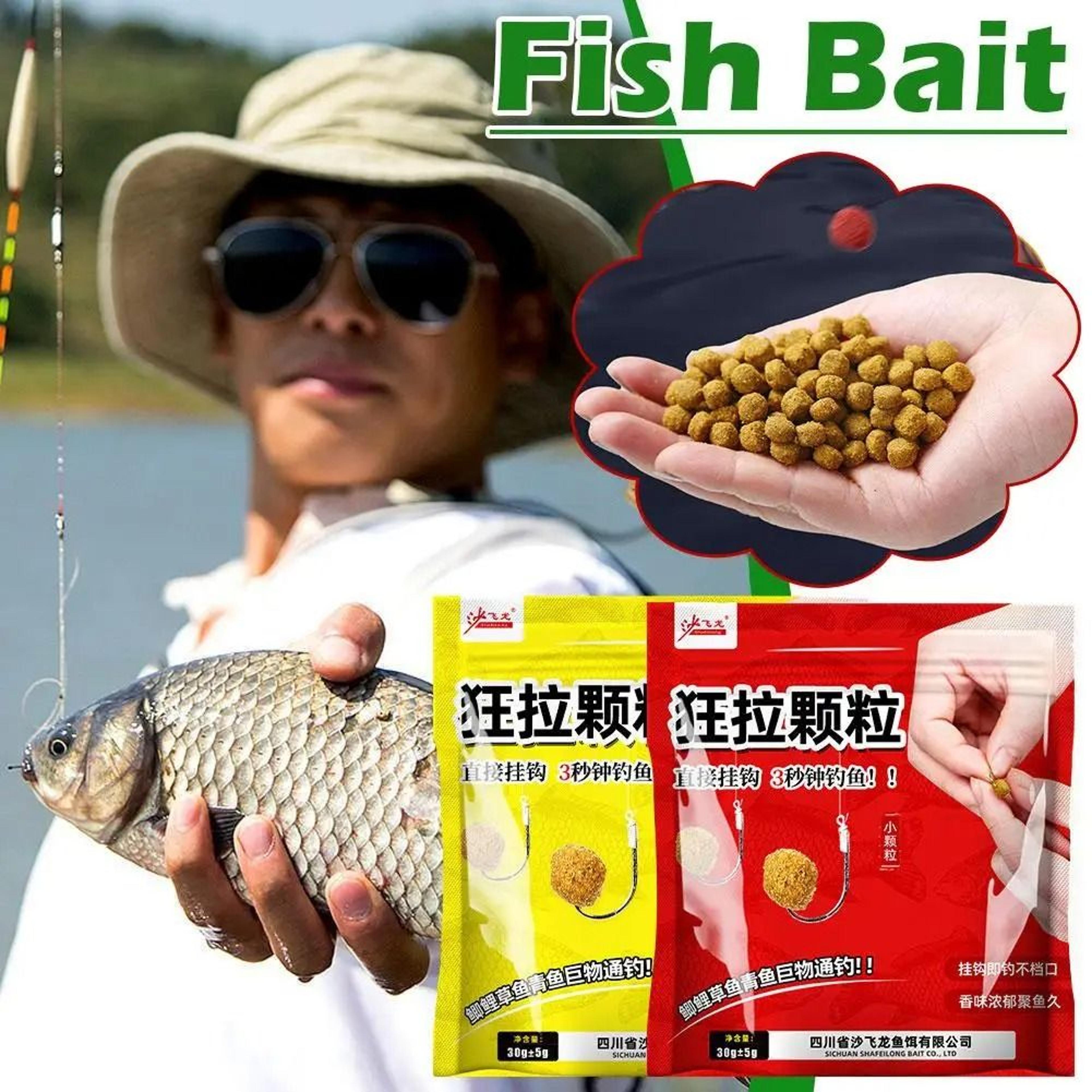 high attraction granular fish bait universal direct hook bait for freshwater fishing