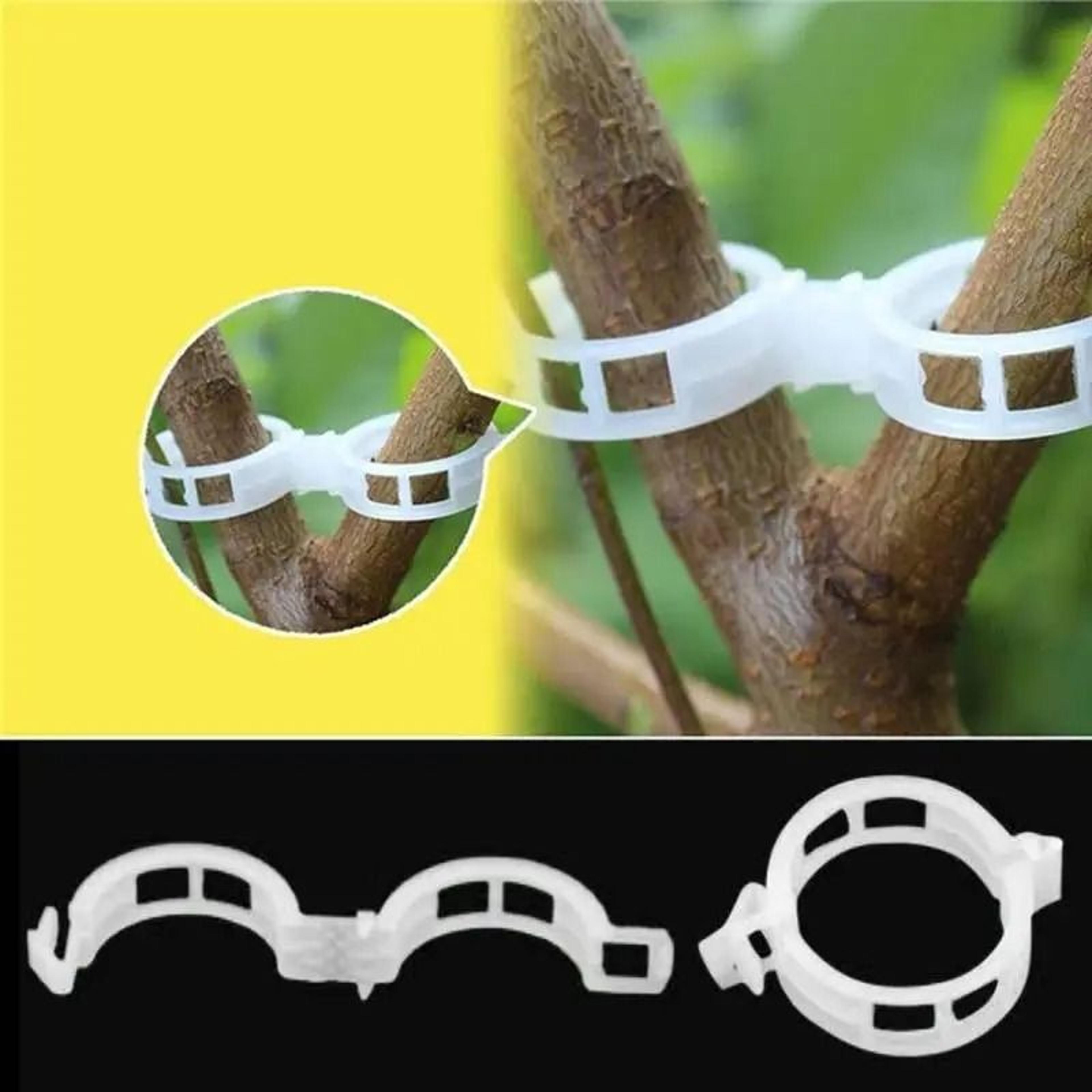 reusable plant support clips garden vine fixing clips for trellis and stakes