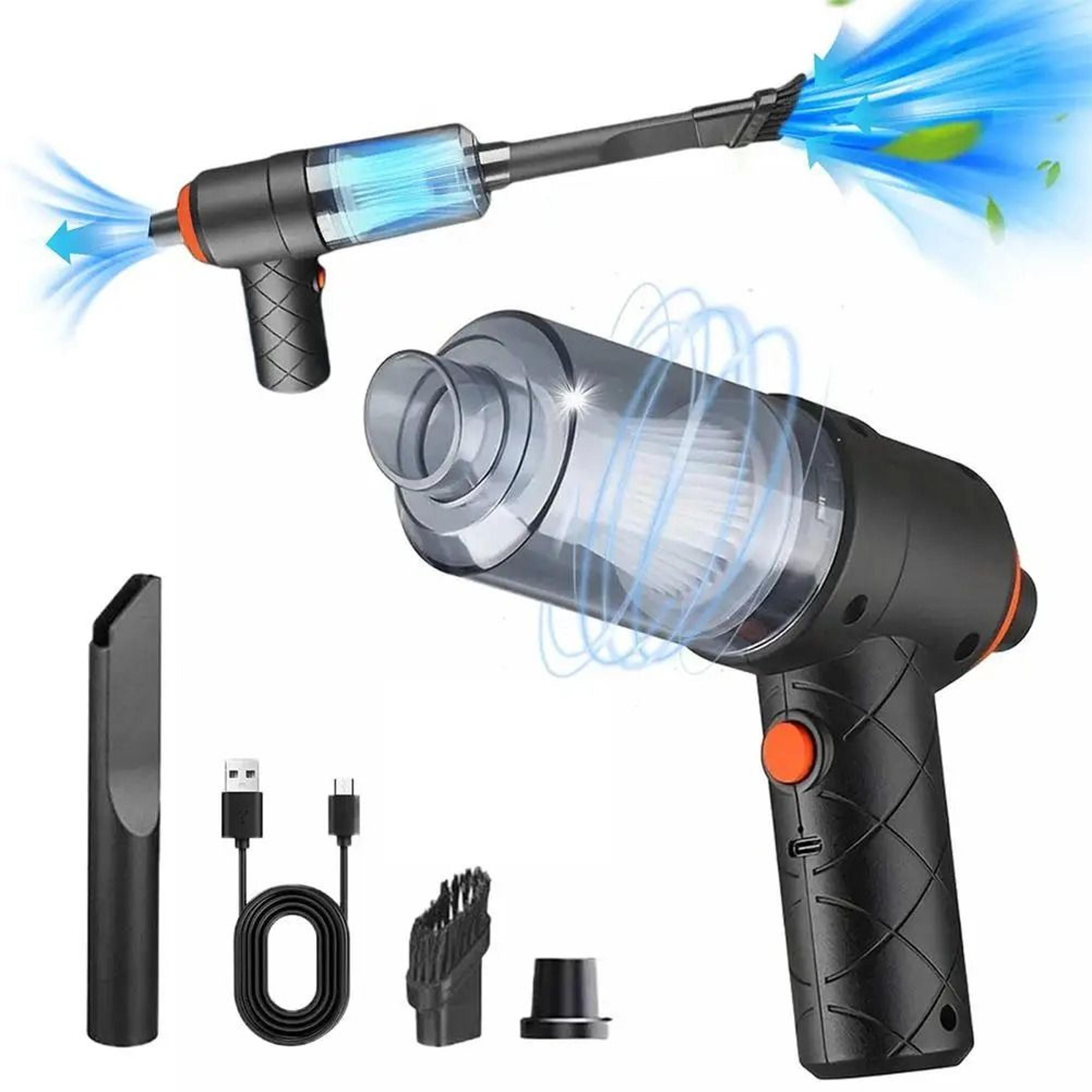 portable handheld car vacuum cleaner cordless mini car vacuum with blowing function
