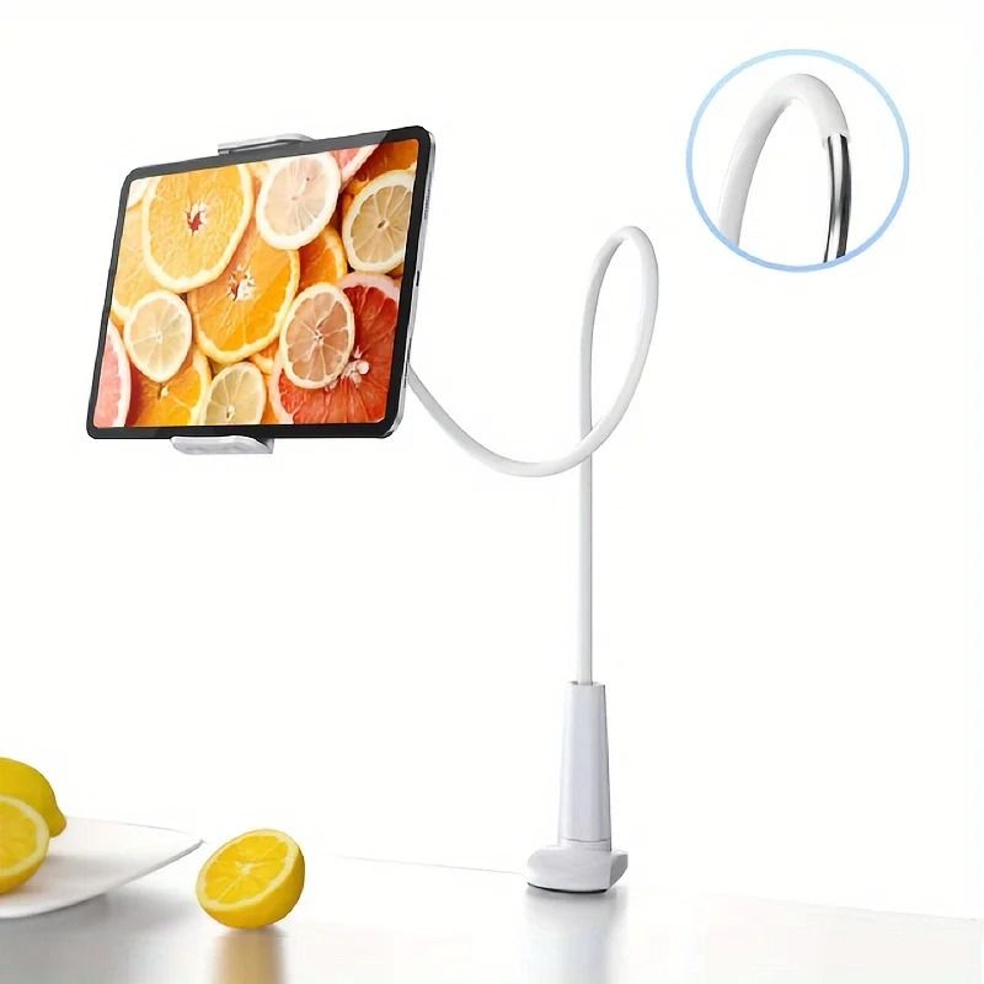 gooseneck tablet mount holder flexible bed desk stand for phones and tablets