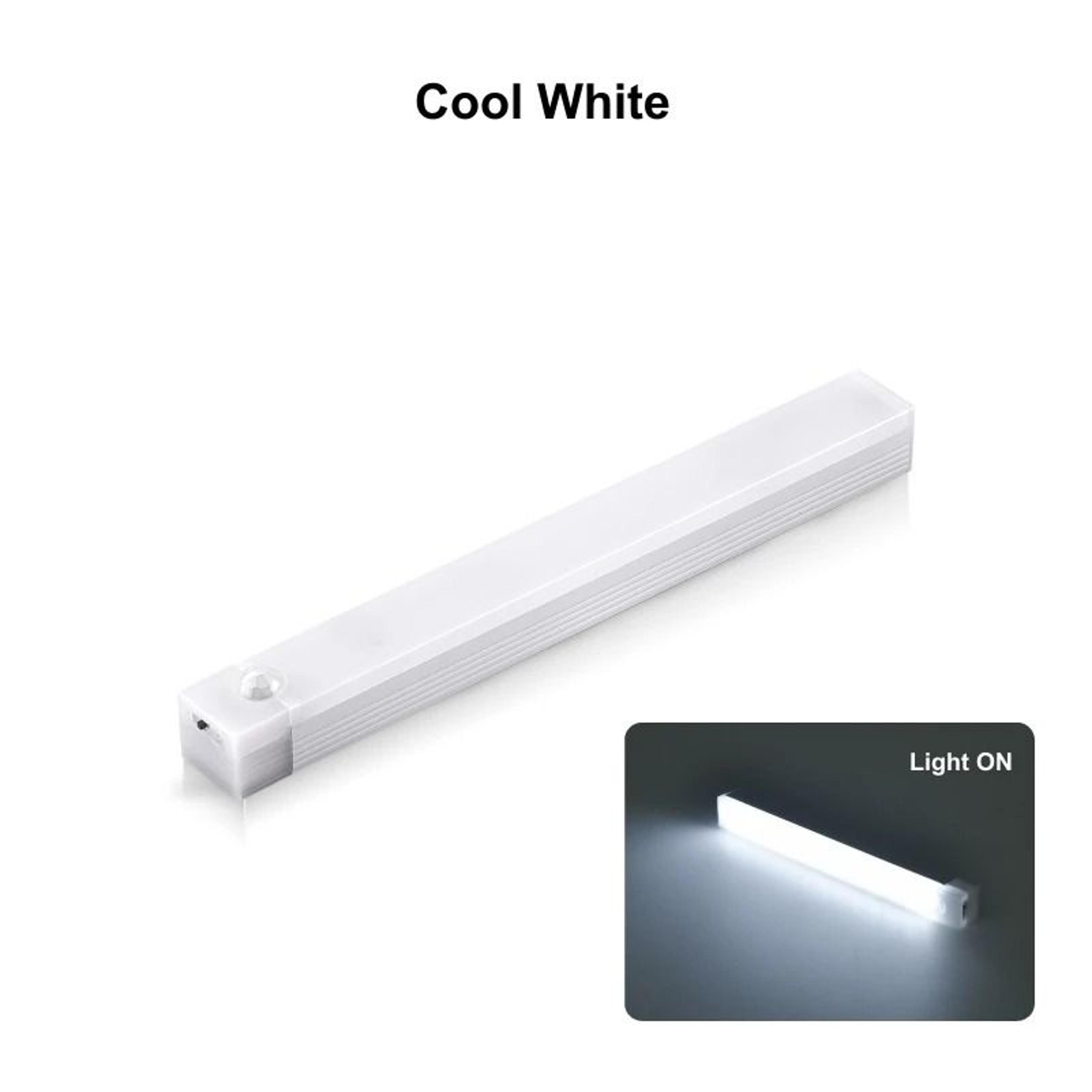 rechargeable motion sensor led bar light for closet and under cabinet use