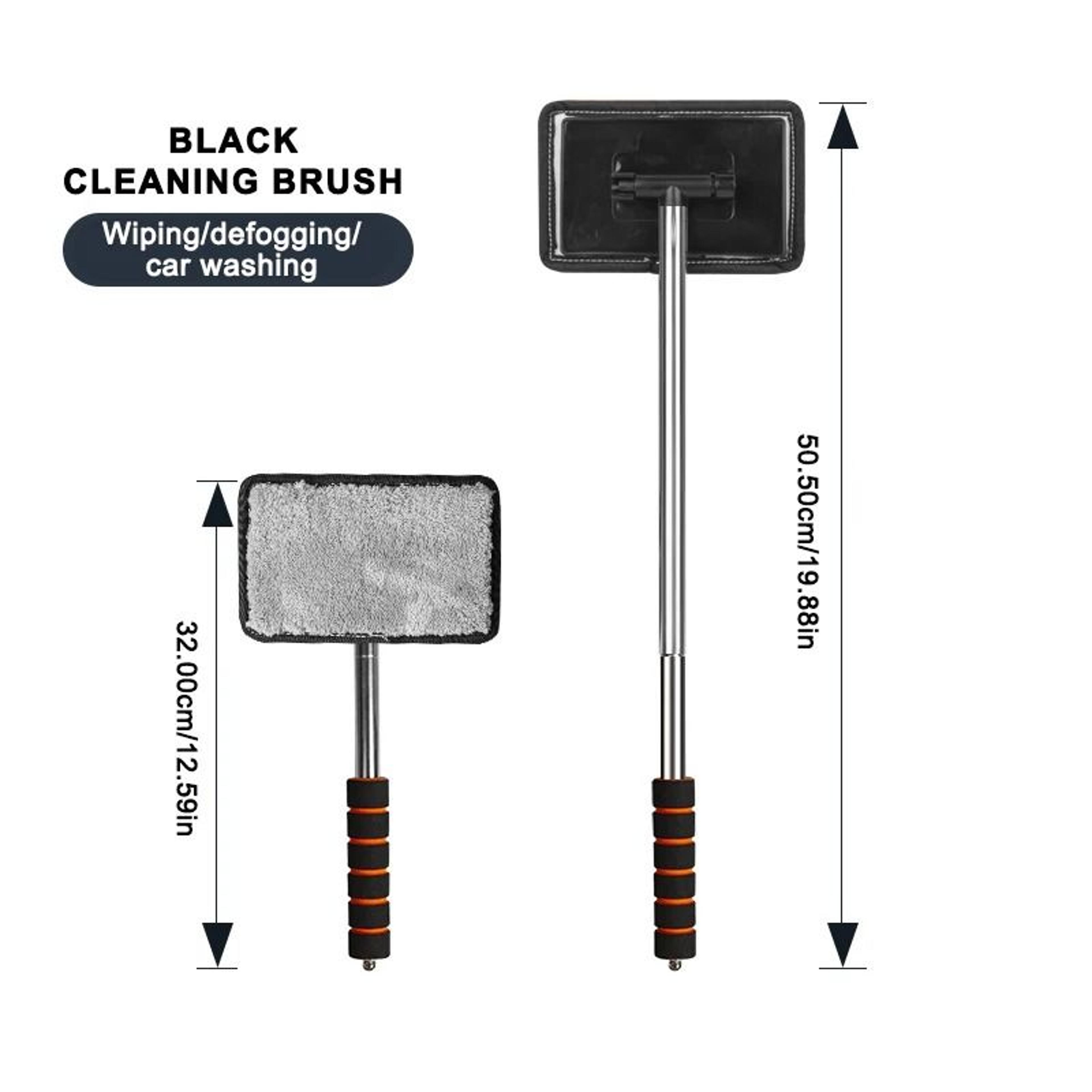 seametal telescopic windshield defogging brush car glass cleaning tool