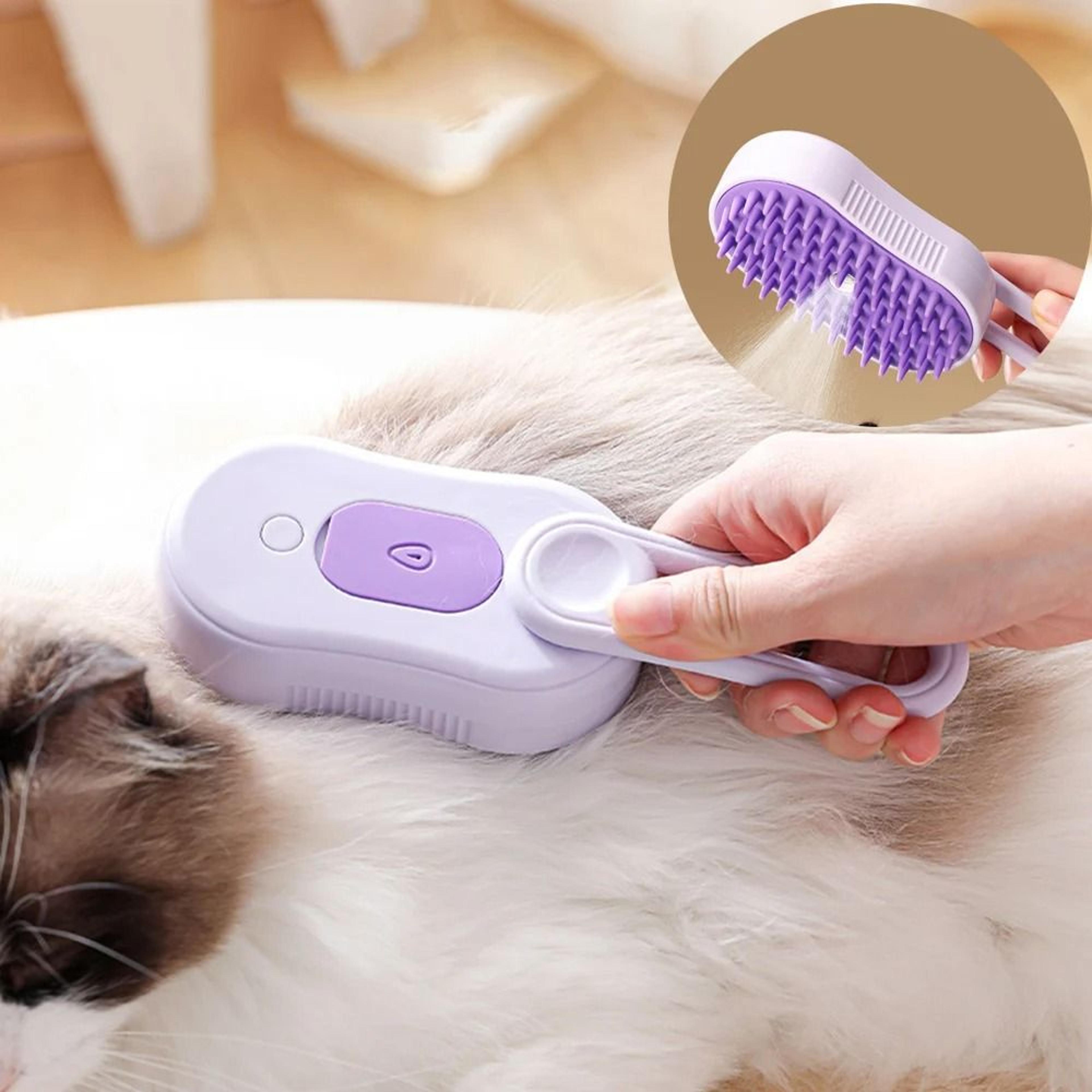pet spray comb massage brush for cats and dogs hair removal grooming tool
