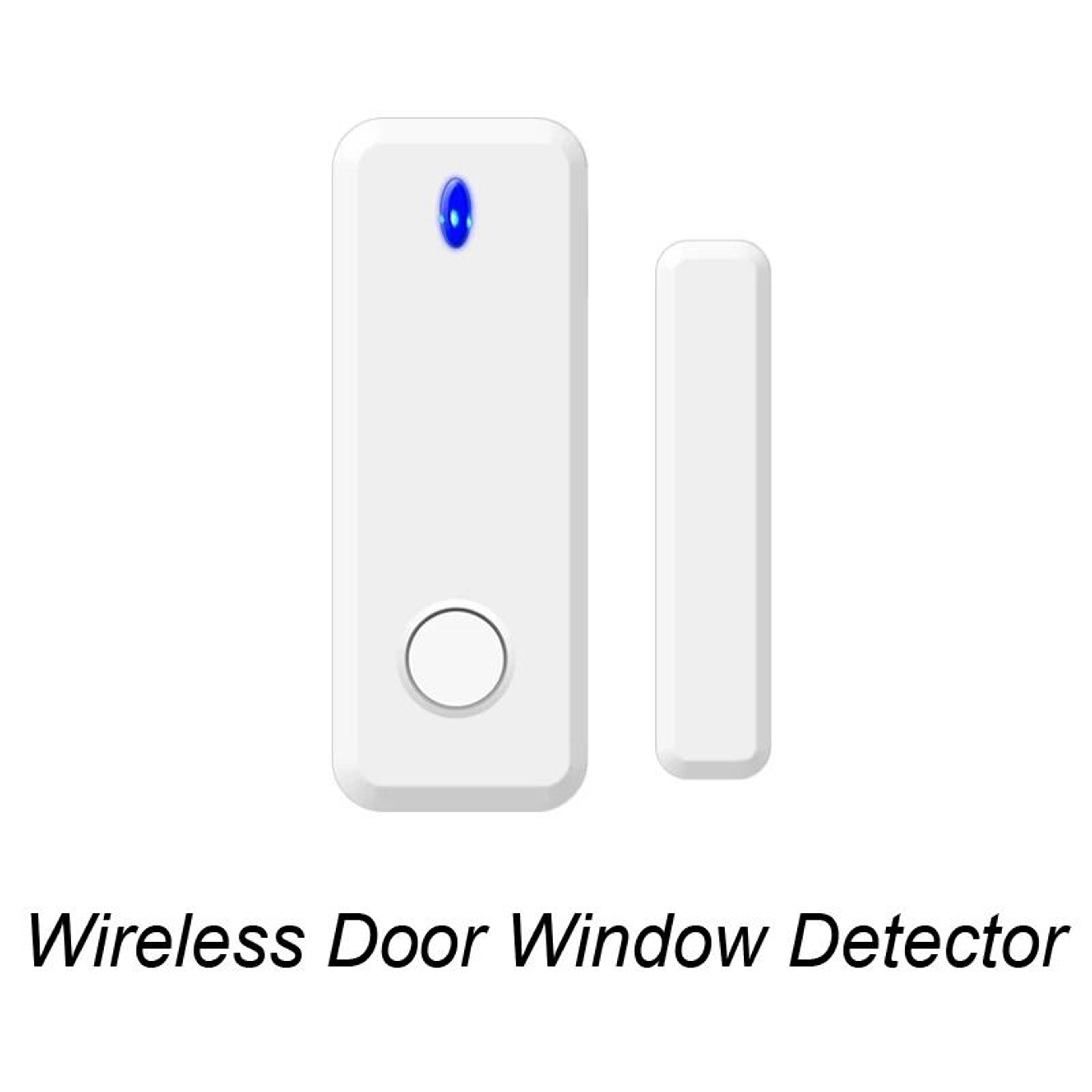 wireless door window sensor 433mhz door open detector for smart home alarm systems