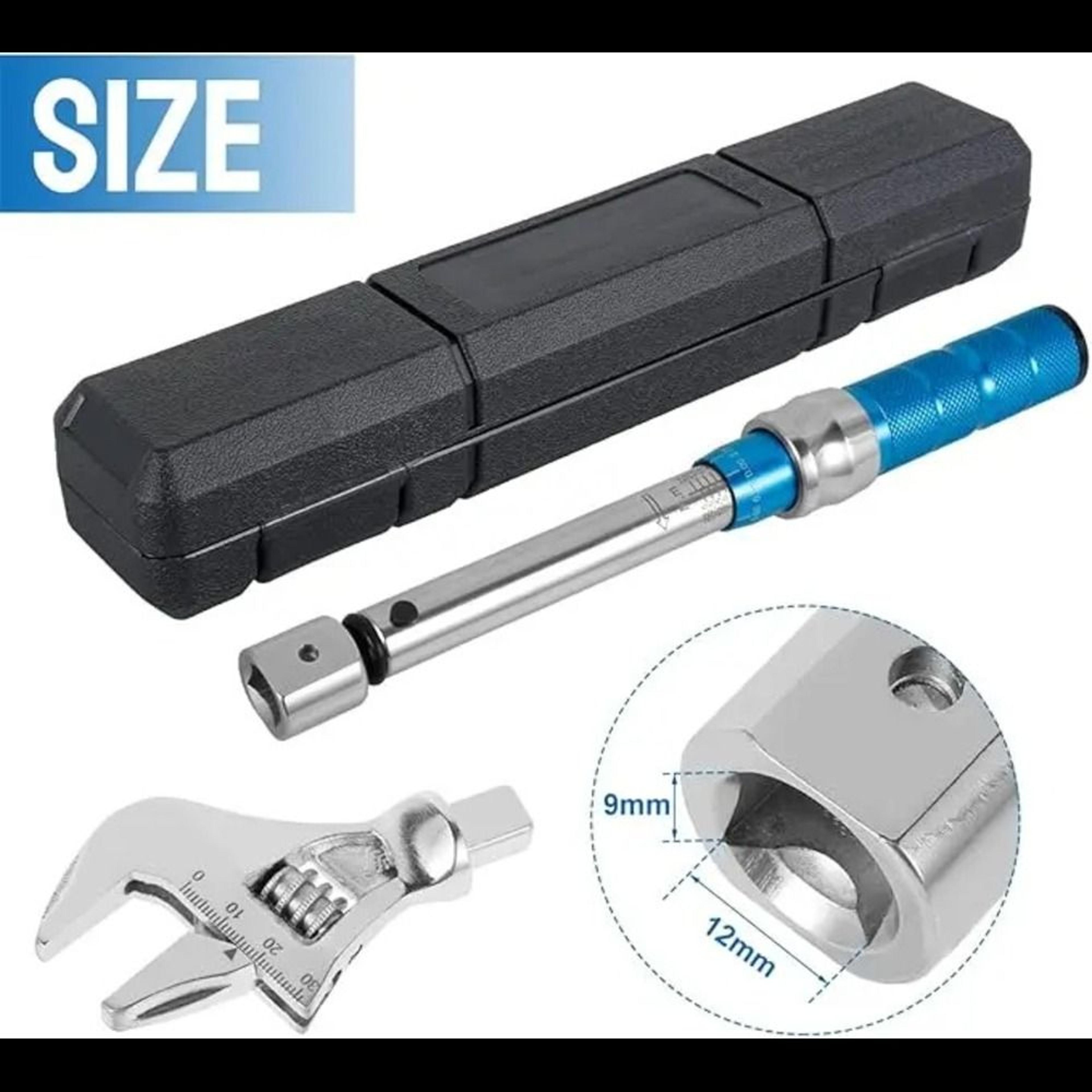 digital torque wrench 5 to 25 nm adjustable precision tool for bicycle and automotive use