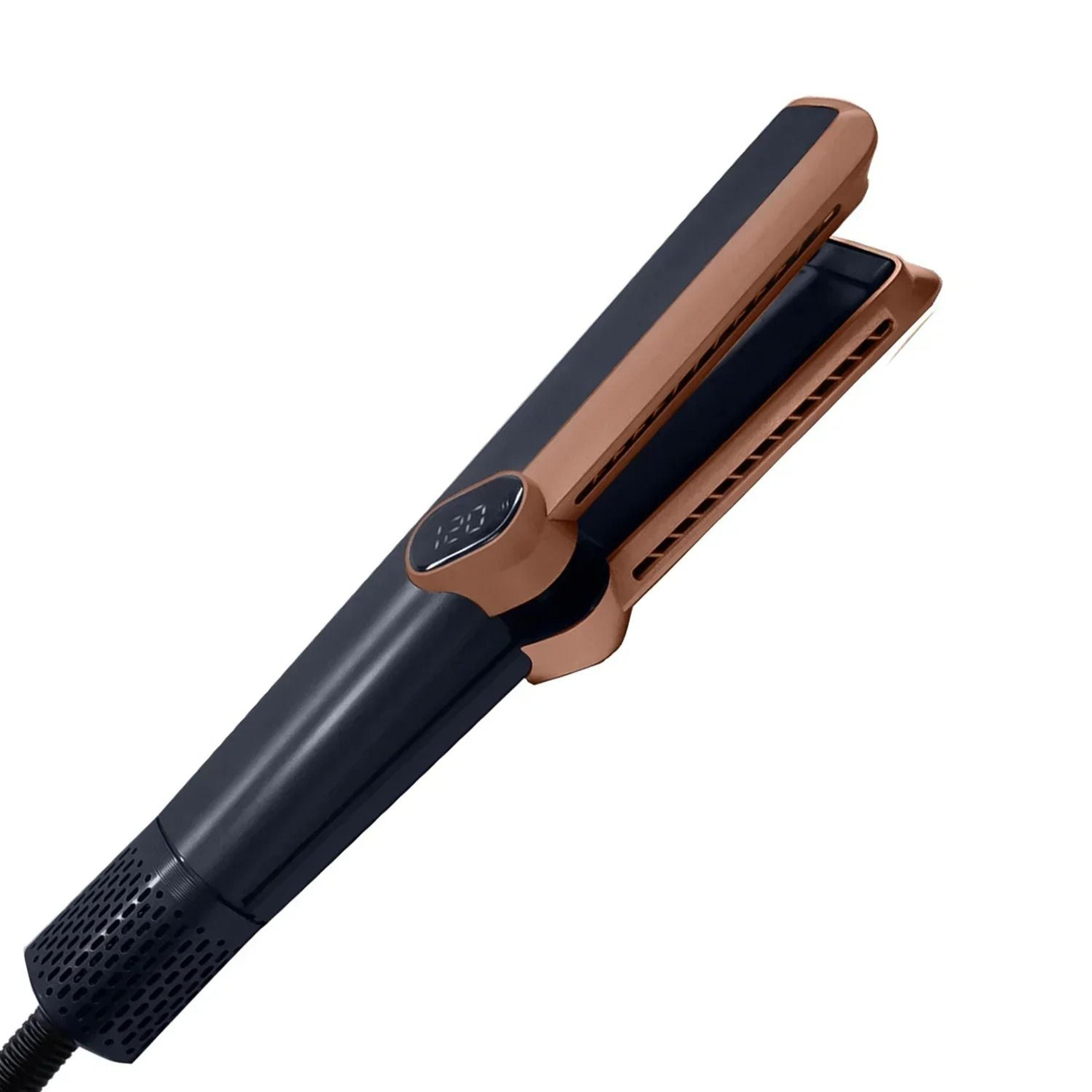 2 in 1 high speed hair straightener and curling dryer with anion care
