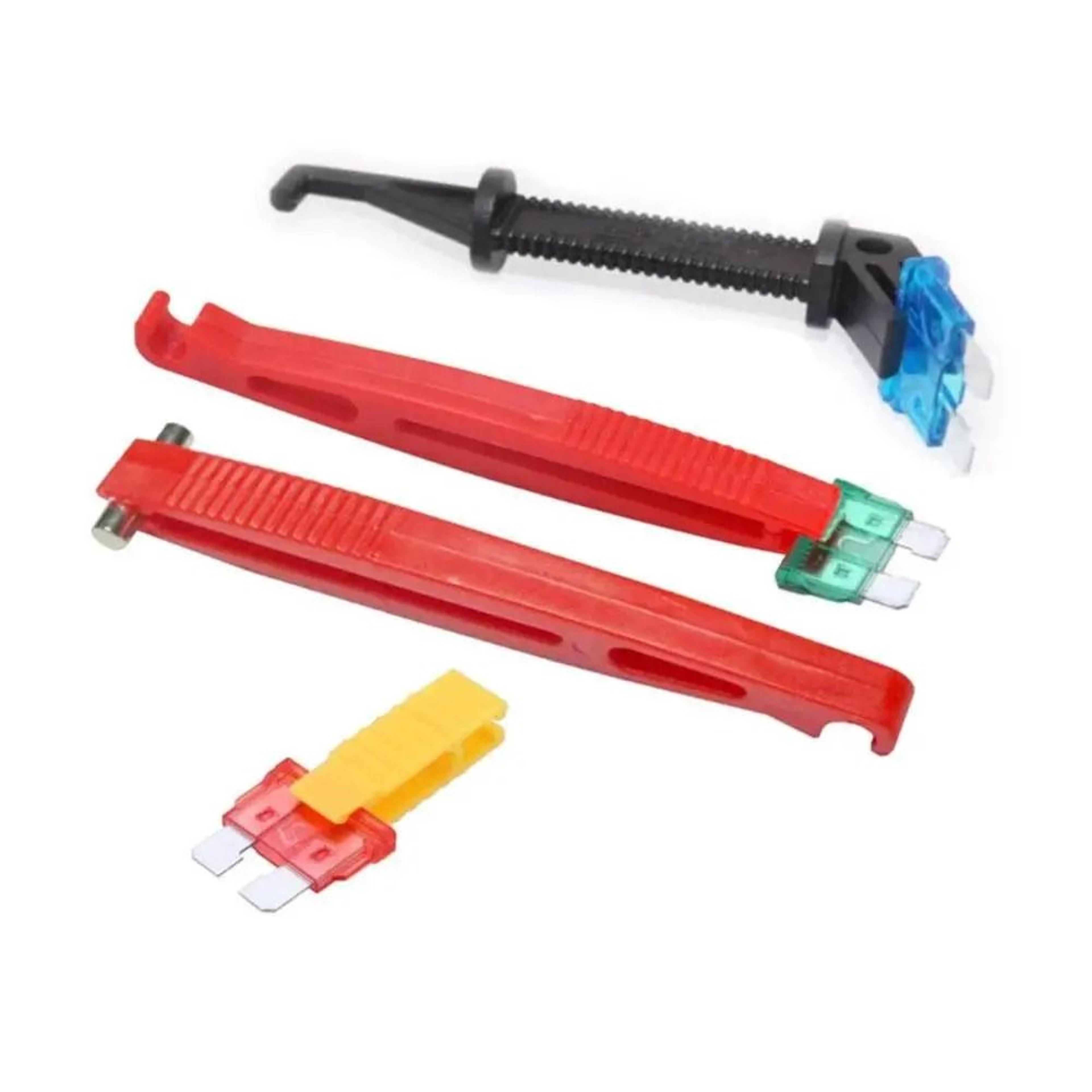 car fuse puller tool set vehicle fuse removal and insertion clips 4 pieces