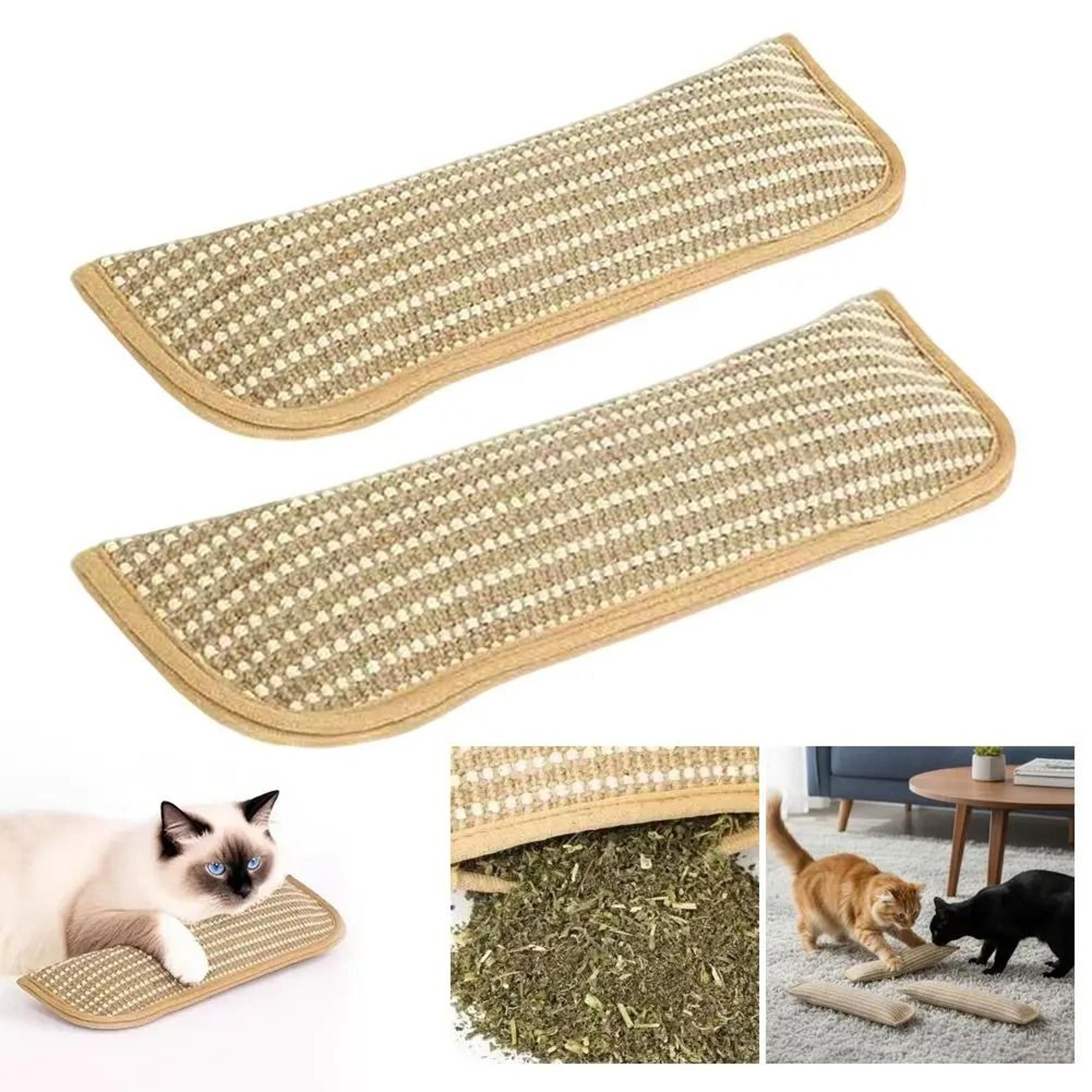 catnip chew pillow teeth cleaning cat toy