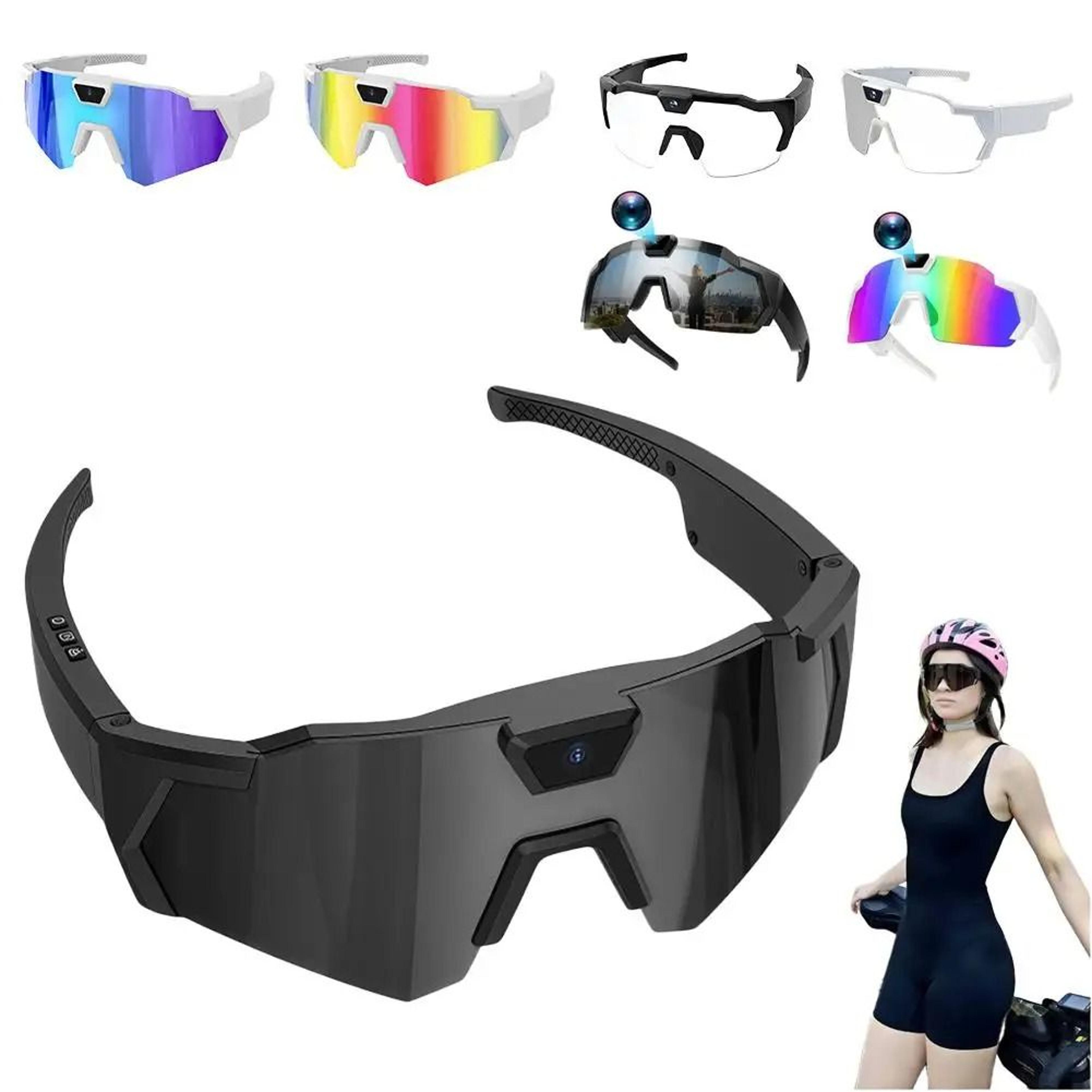 smart sports camera sunglasses with 32gb memory card