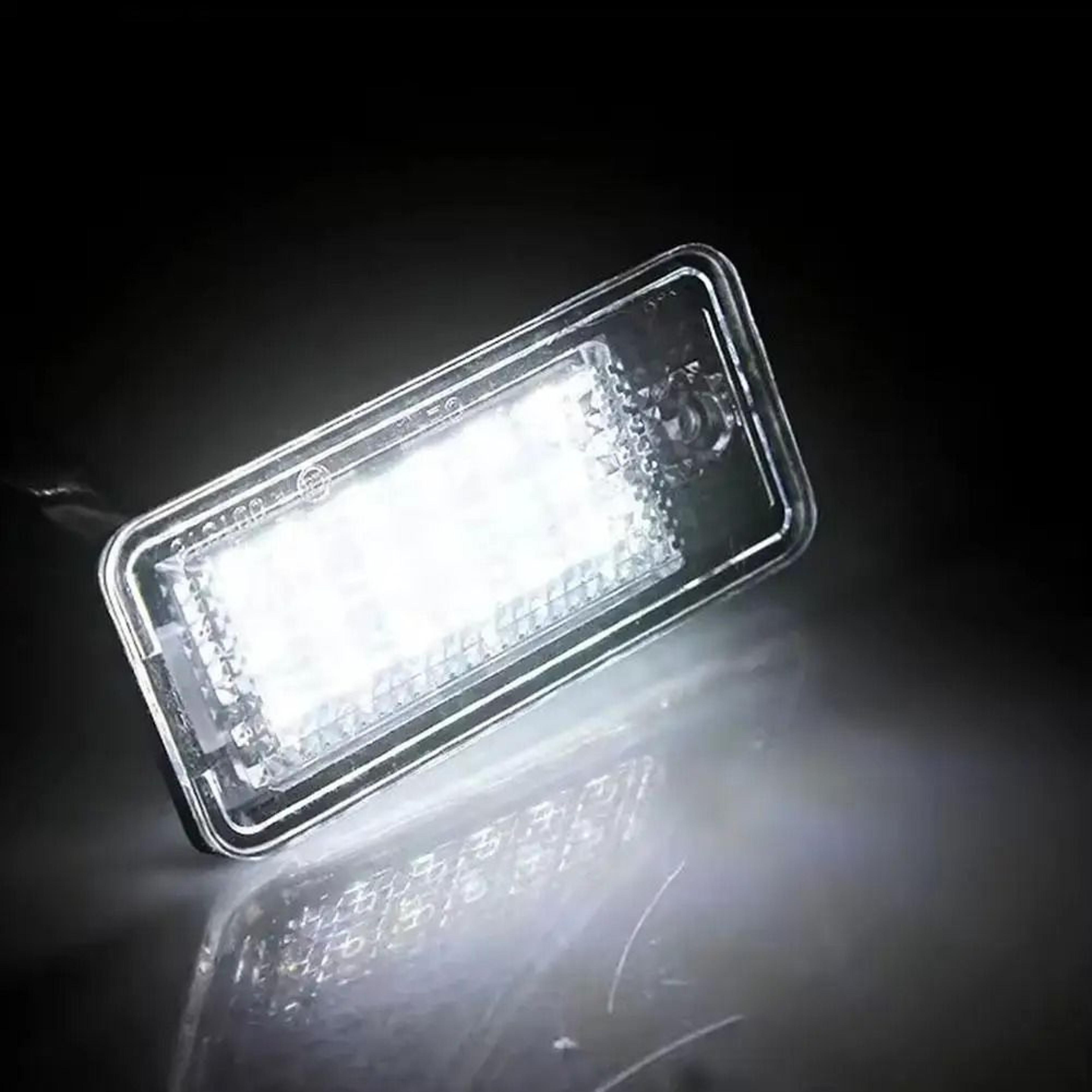 audi led license plate light upgrade for a3 a4 a6 a8 q7