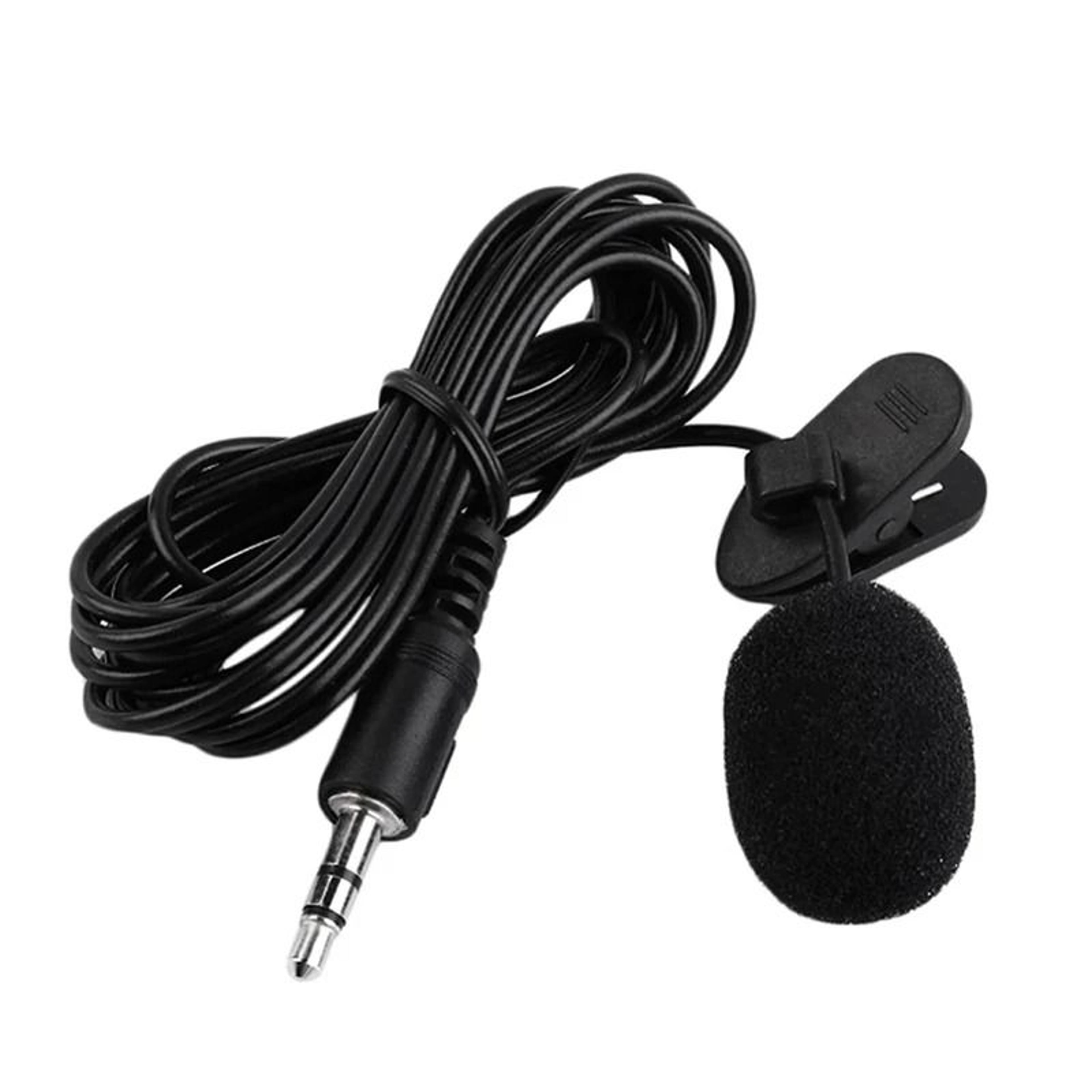 clip on usb condenser lavalier microphone with type c and 3.5mm jack