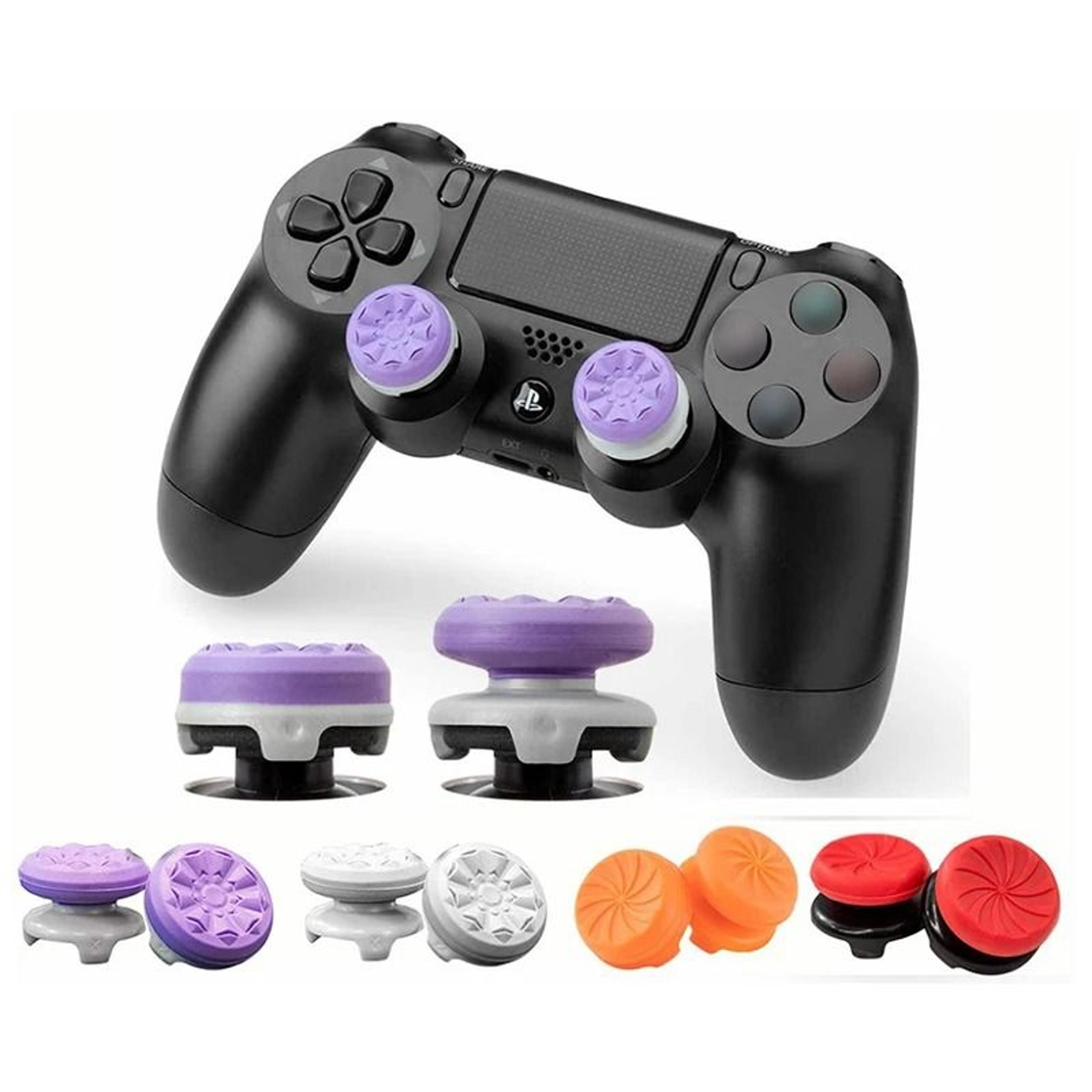 thumb stick grip extenders for ps4 and ps5 controller high low rise caps