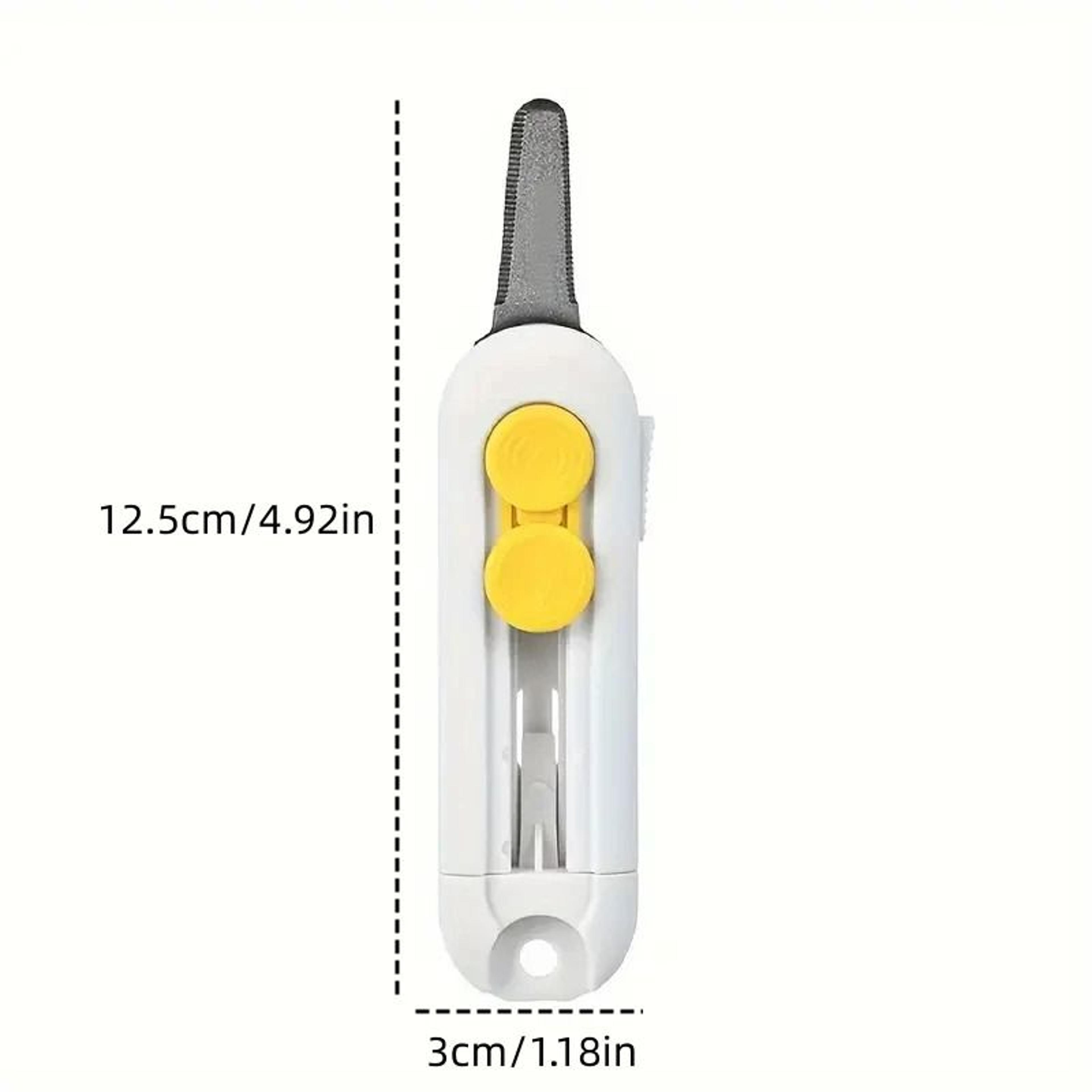 magnetic mini utility knife cute box cutter pocket paper knife for office and unboxing