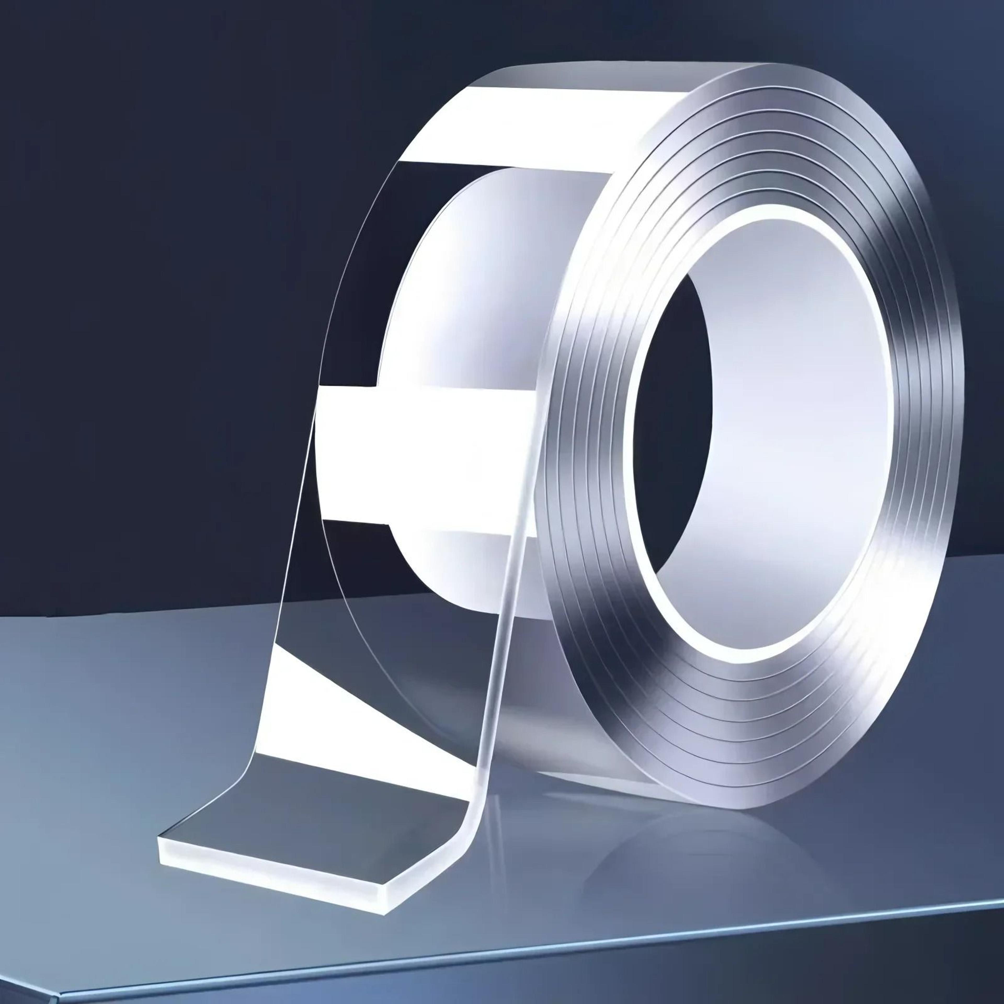 ultra strong nano double sided tape transparent gel reusable waterproof mounting tape