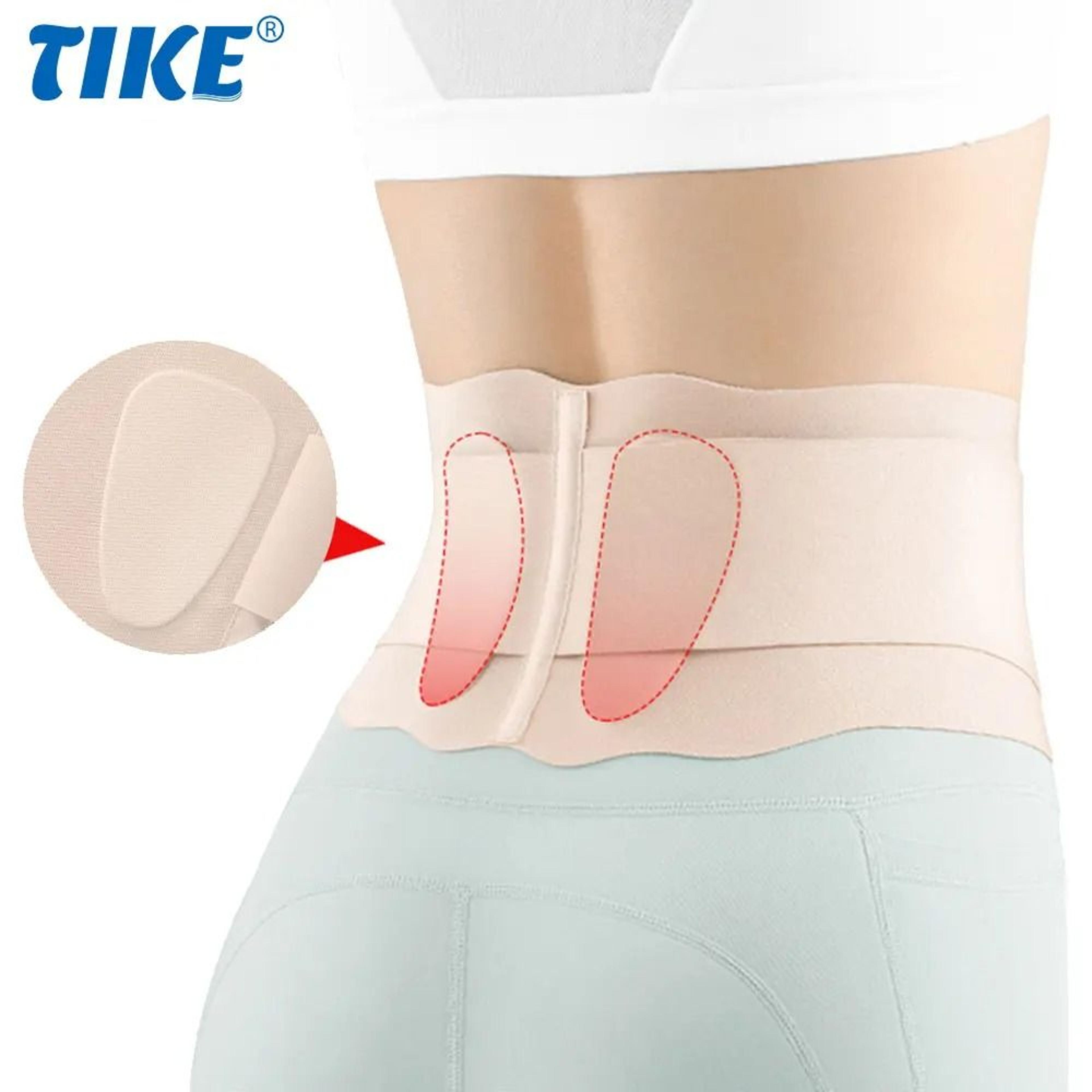 breathable lumbar support belt thin waist support belt lower back brace unisex