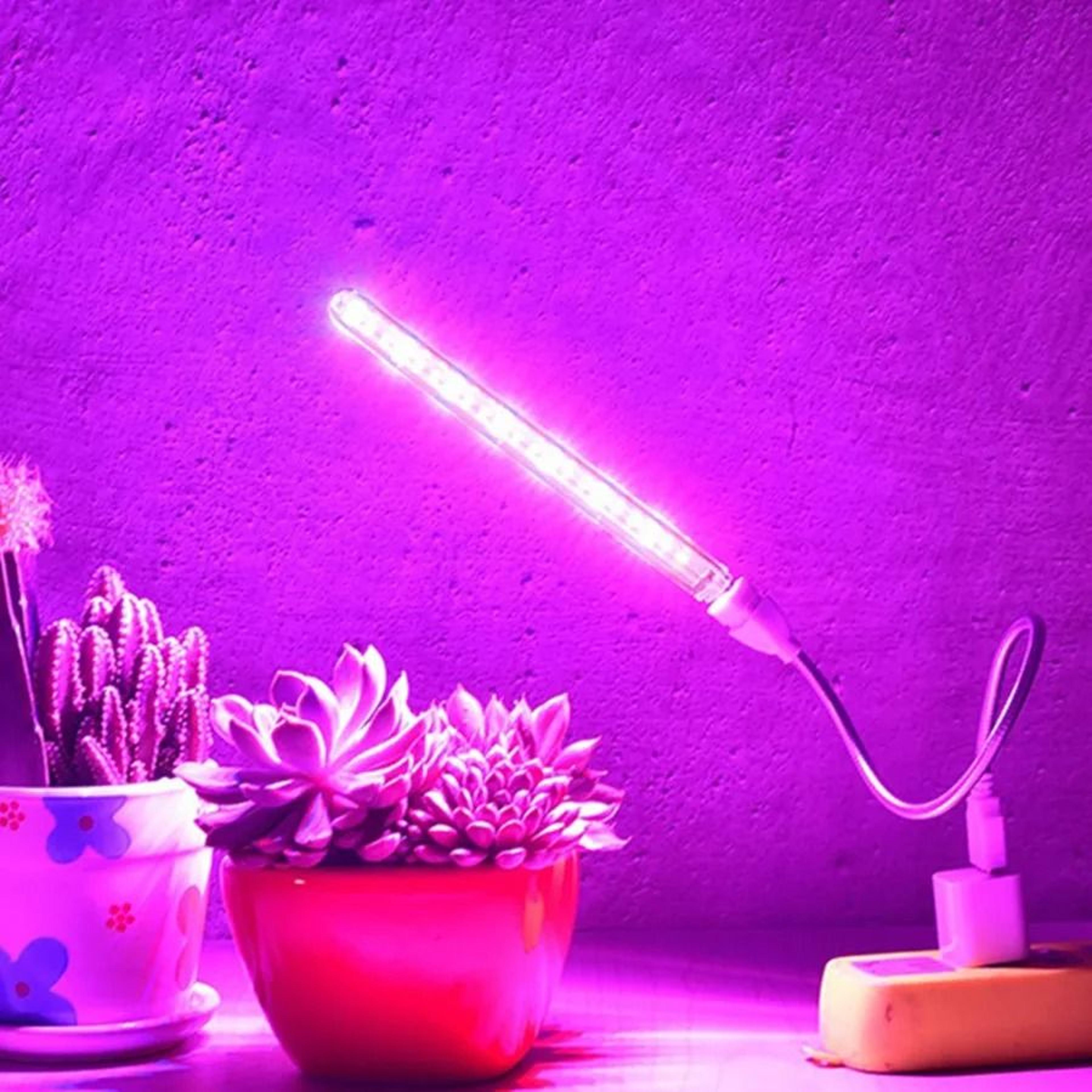usb full spectrum plant lamp flexible led grow light for indoor plants and seedlings