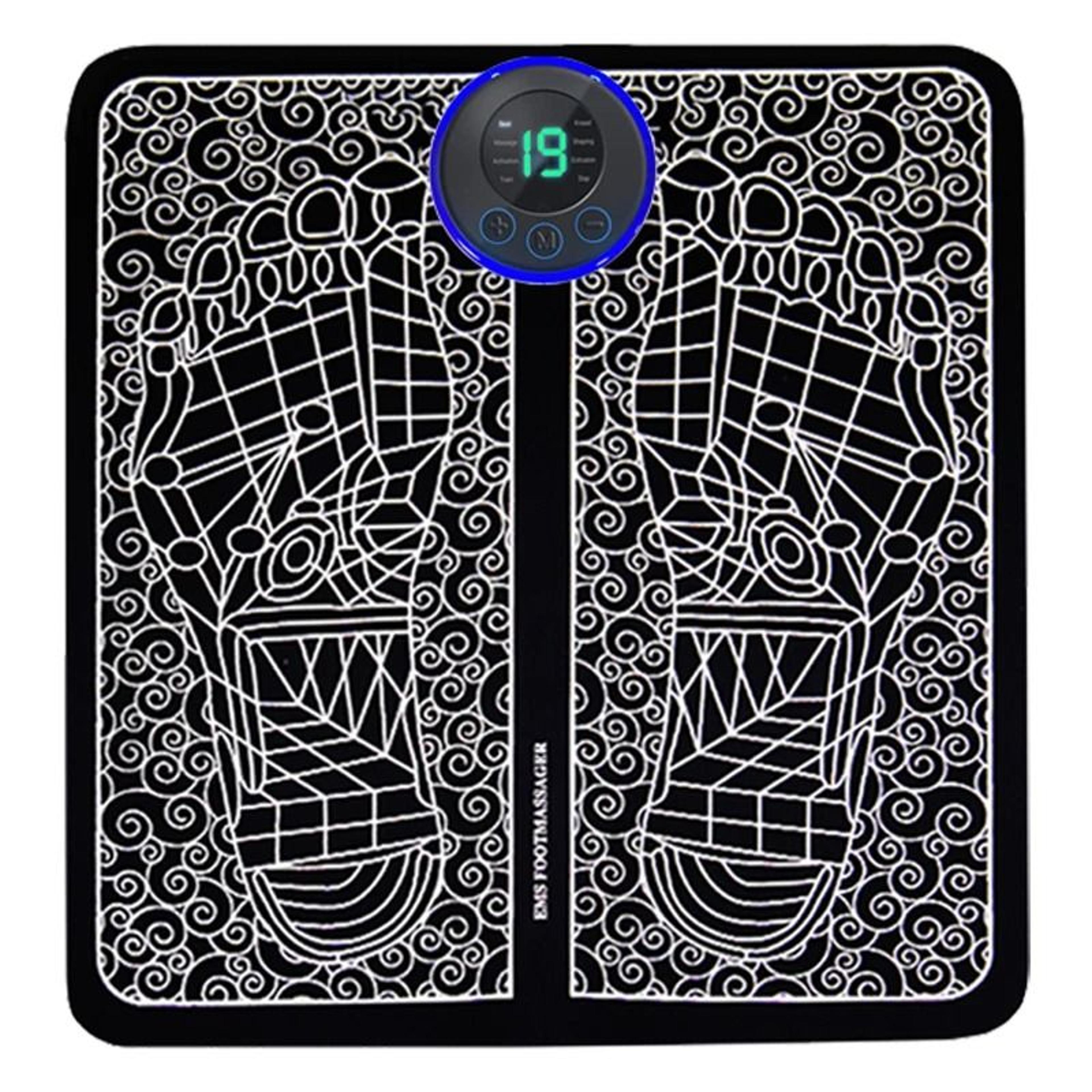 electric foot massager pad portable foot massage mat muscle relaxation trainer