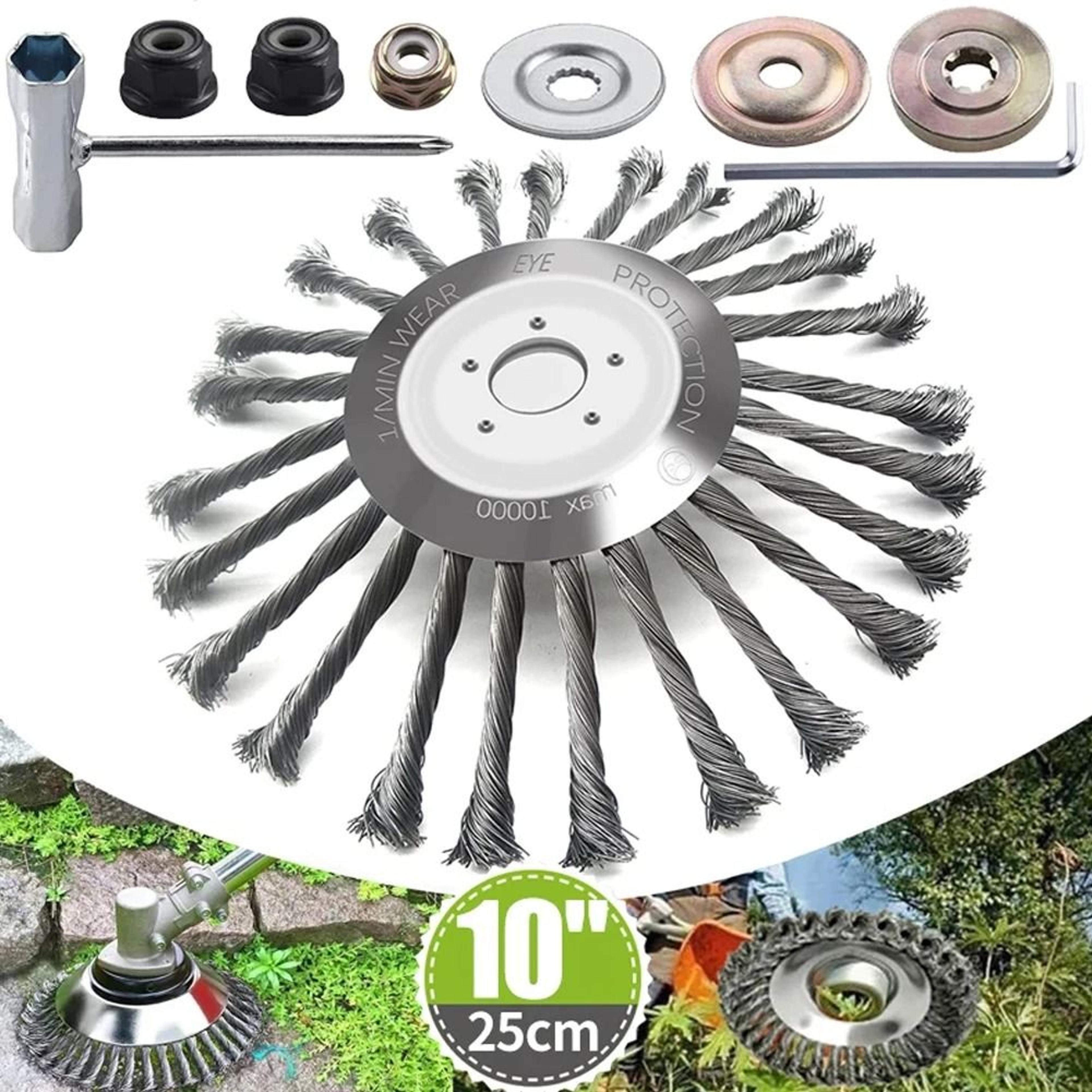 stainless steel grass trimmer saw blade lawn mower cutting disc