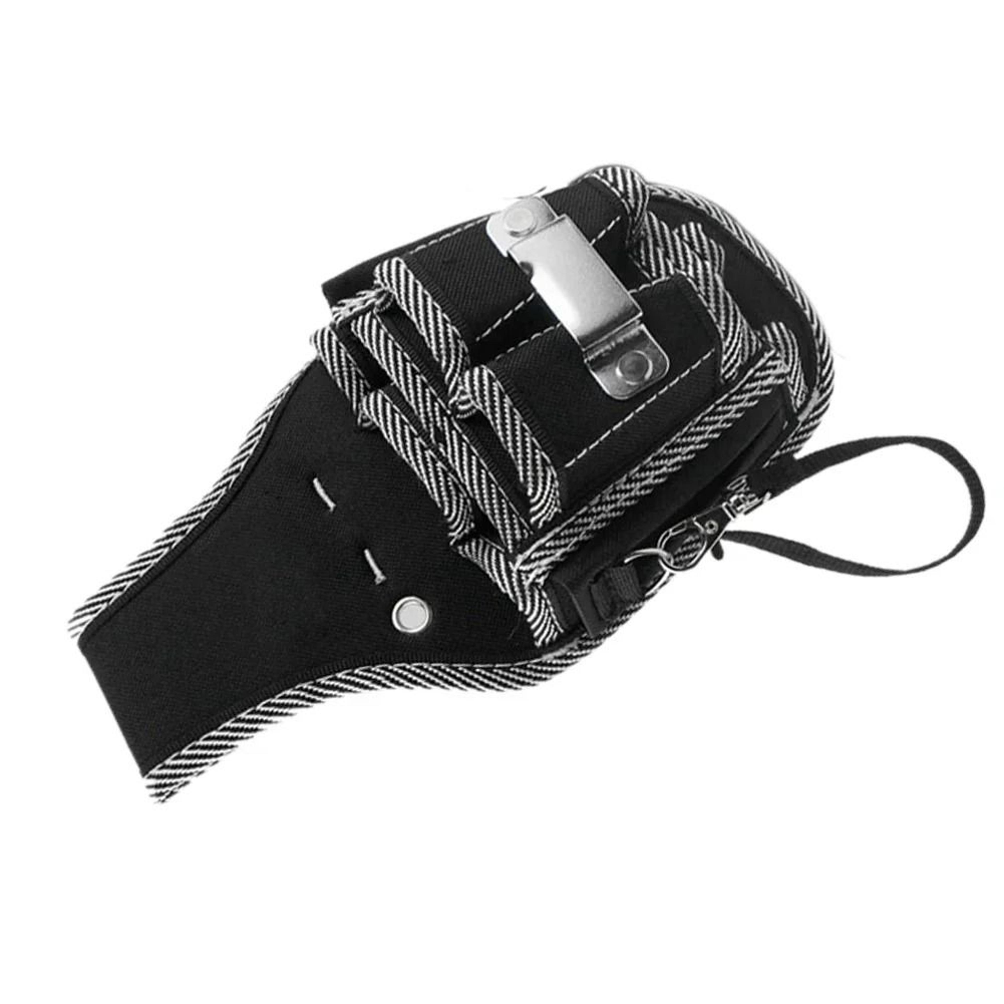 9 in 1 tool waist belt organizer electrician tool pouch with durable nylon fabric
