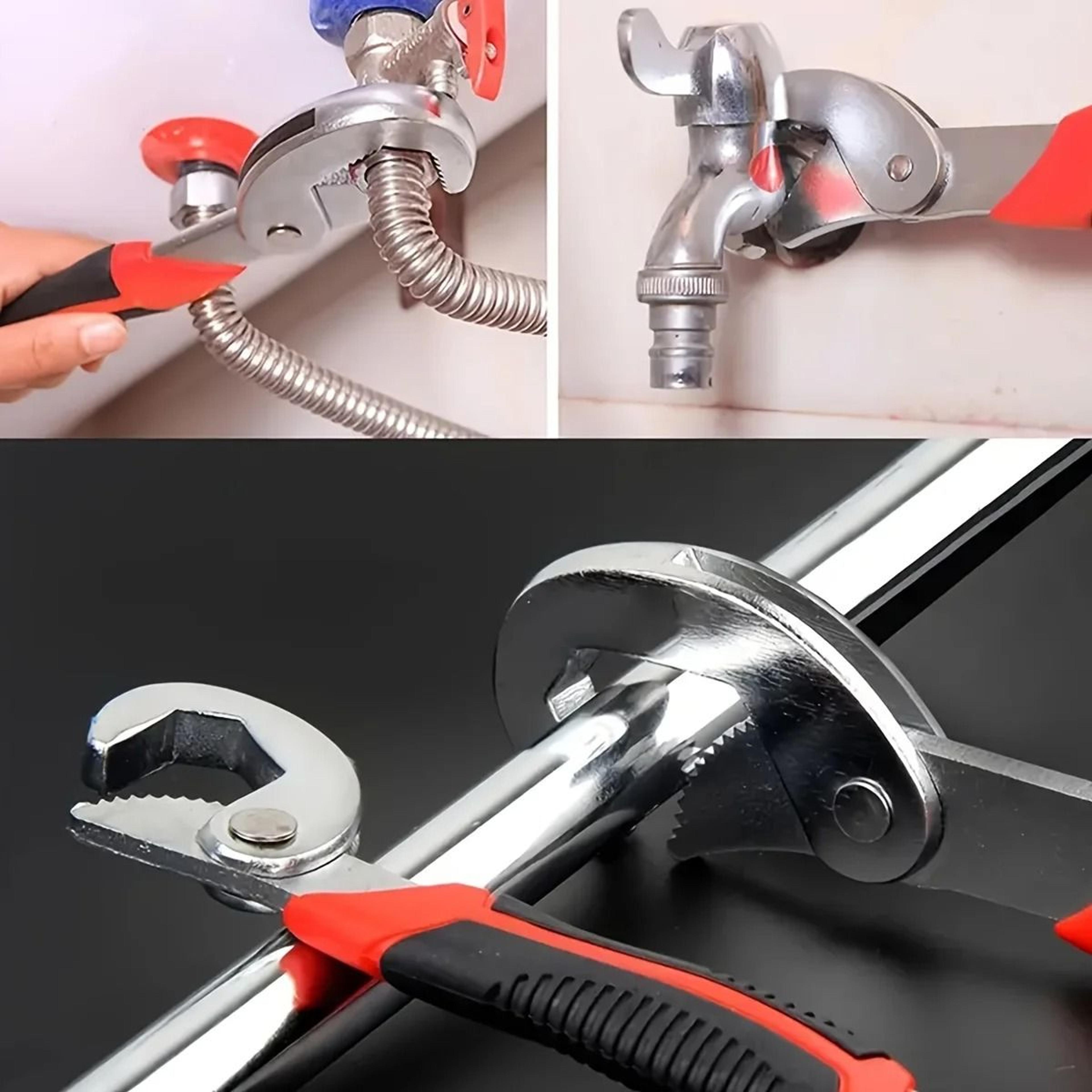 adjustable universal wrench 6 to 22mm multifunction quick grip spanner tool