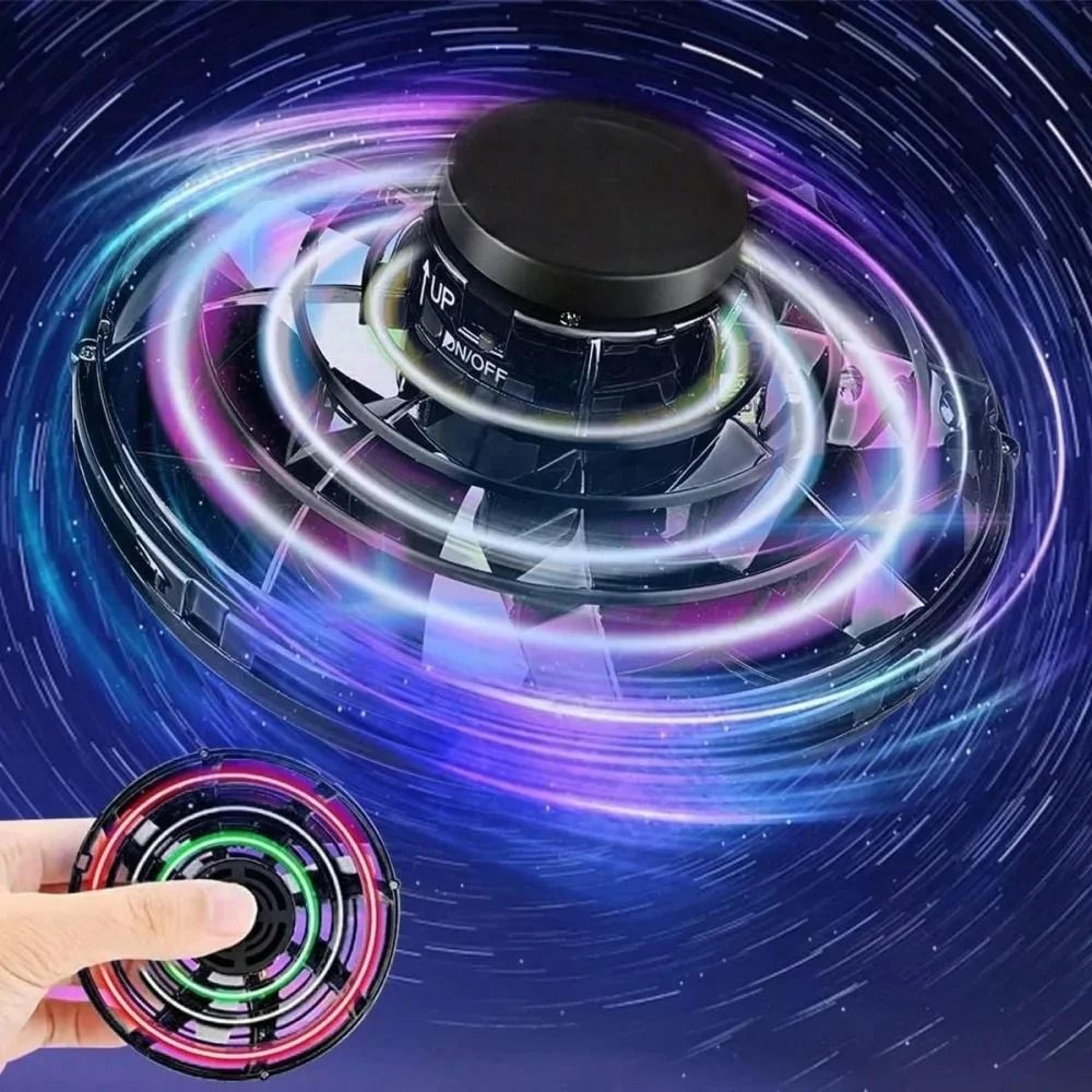 magic flying orb led hover ball boomerang spinner toy