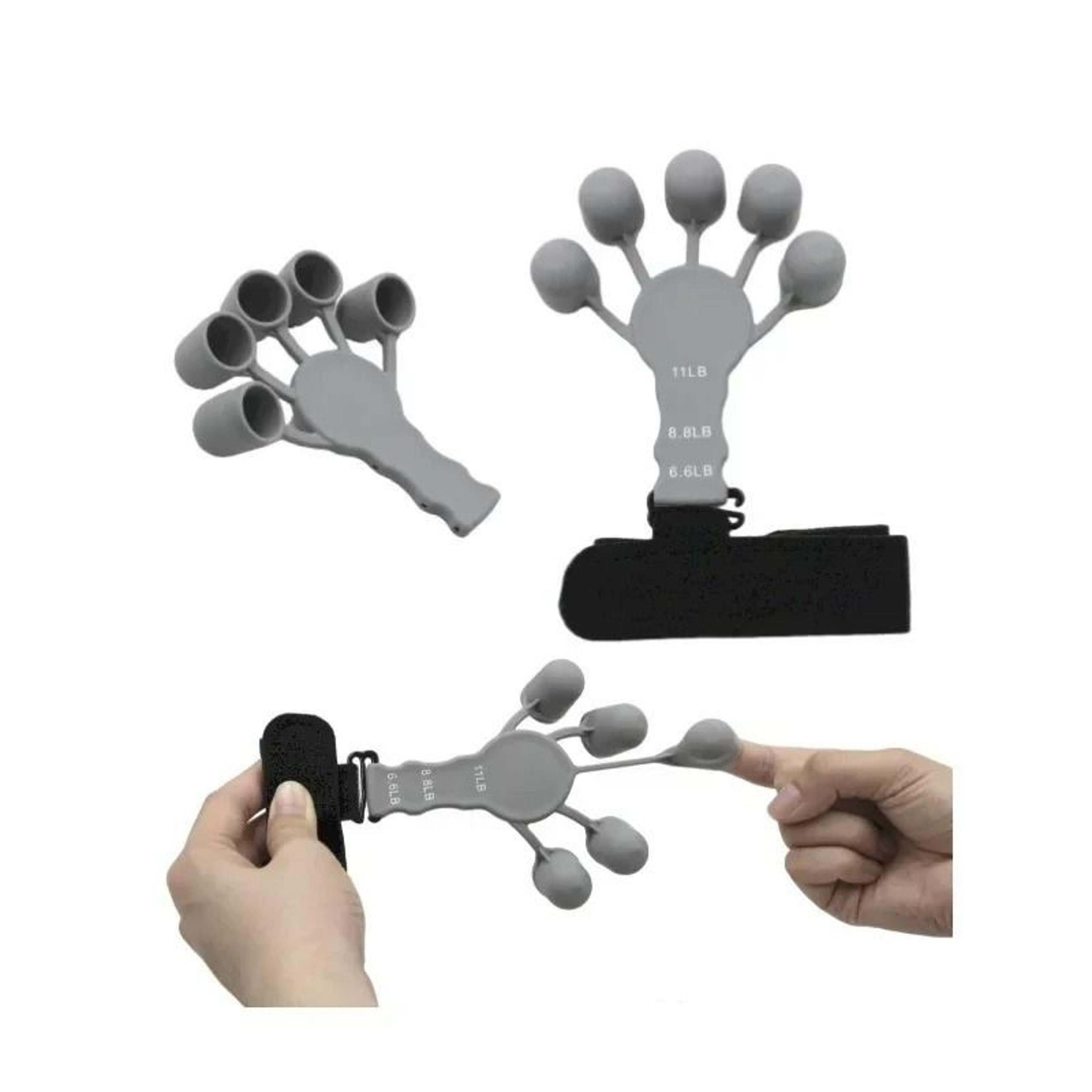 silicone finger exercise stretcher hand strengthener grip trainer