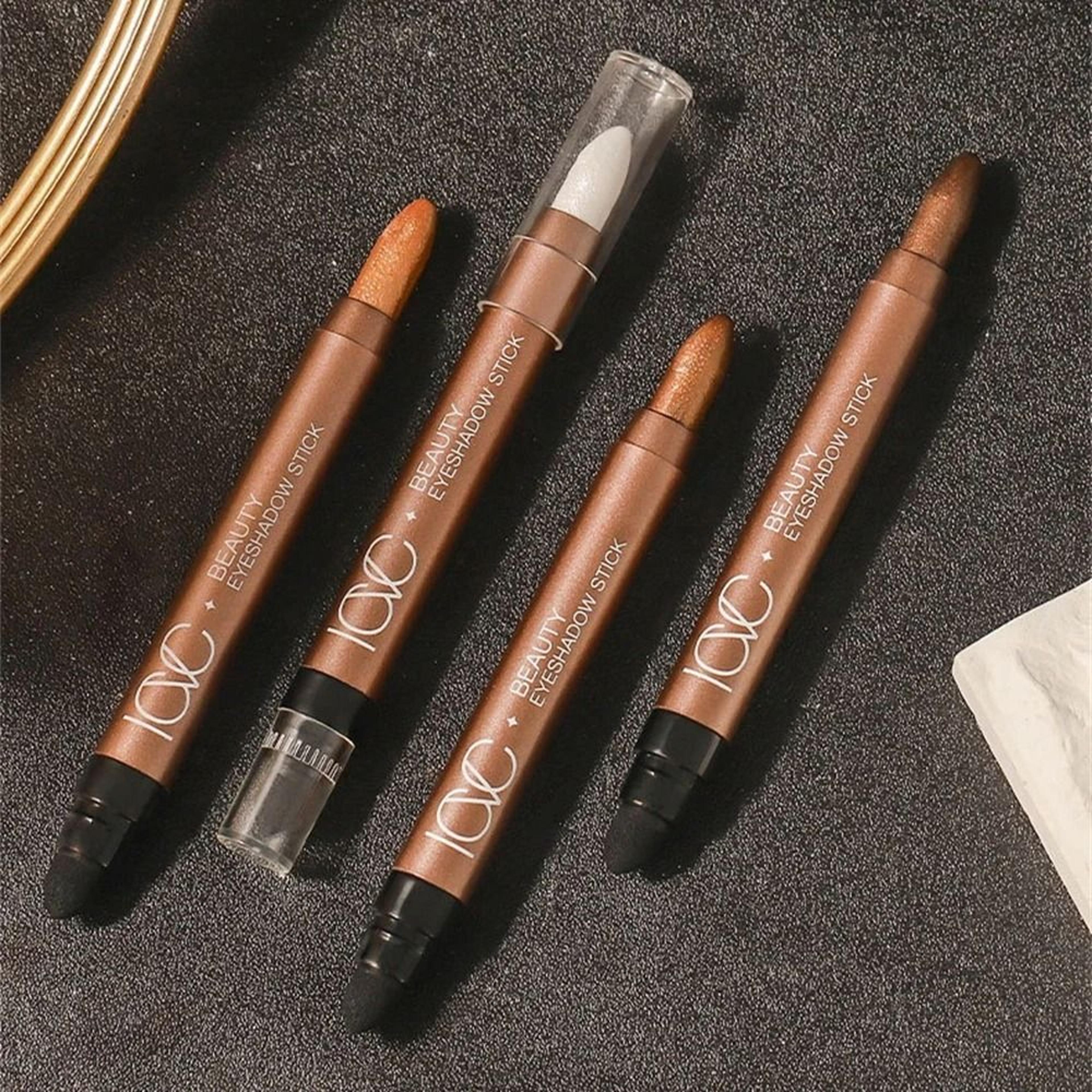 glowduo double head waterproof eyeshadow stick shimmer glitter crayon