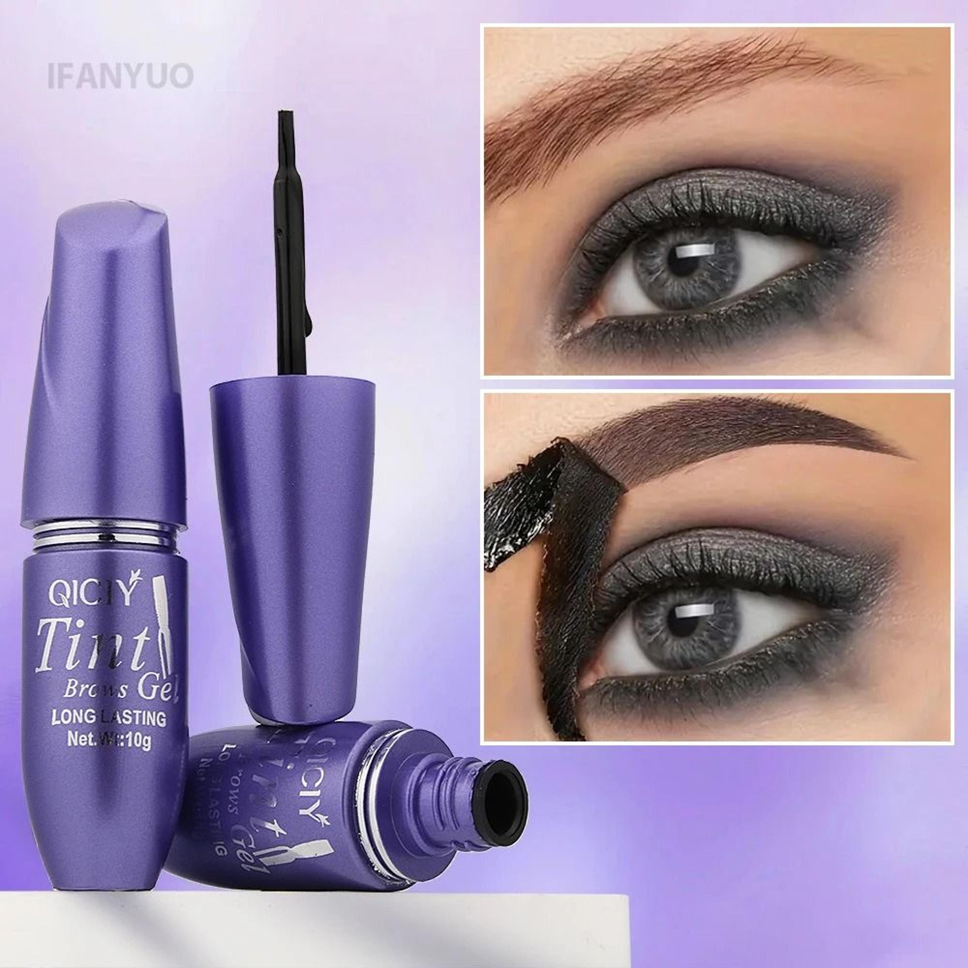 browstay peel off eyebrow gel tint semi permanent waterproof formula
