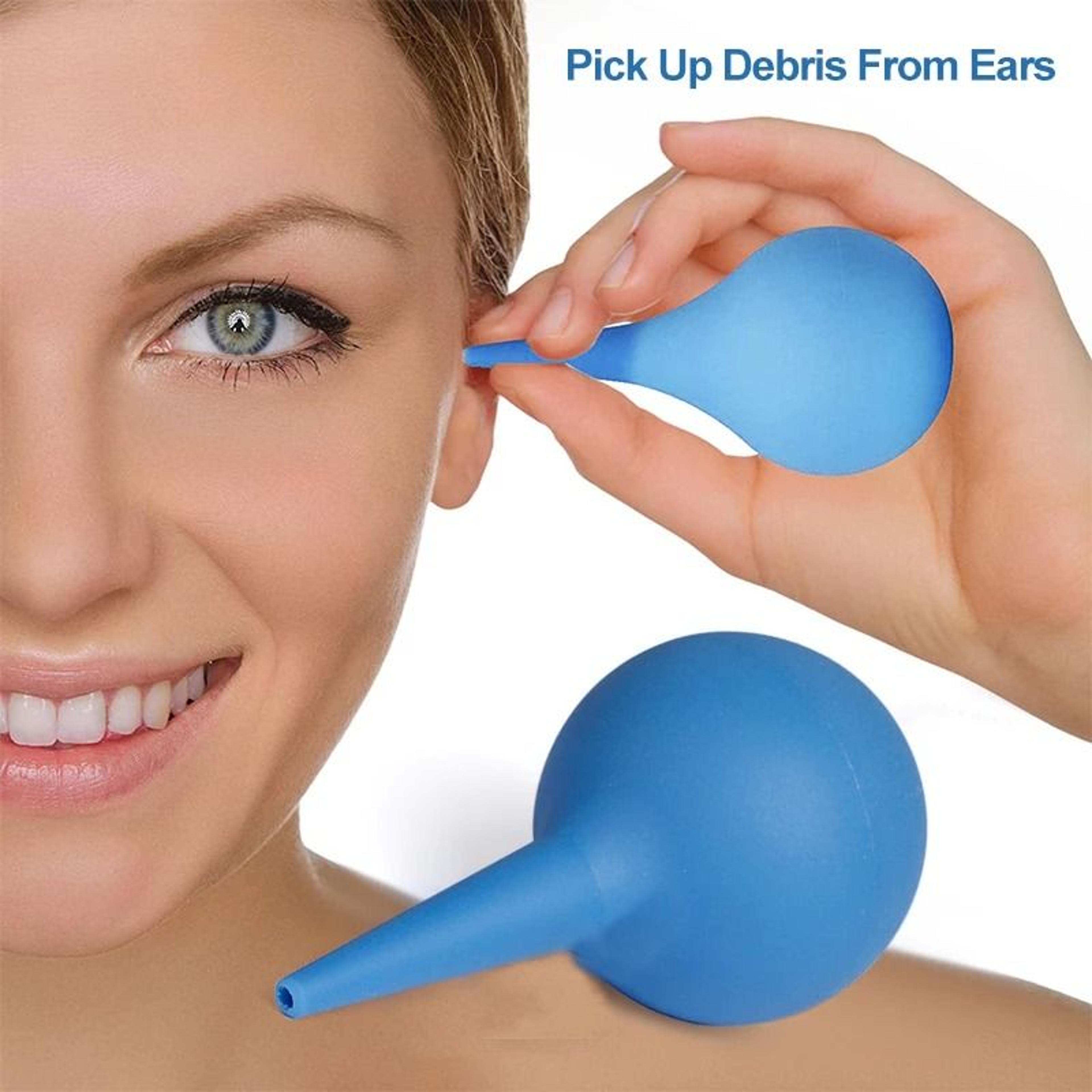 gentleflow ear wax removal kit with soft ear syringe bulb