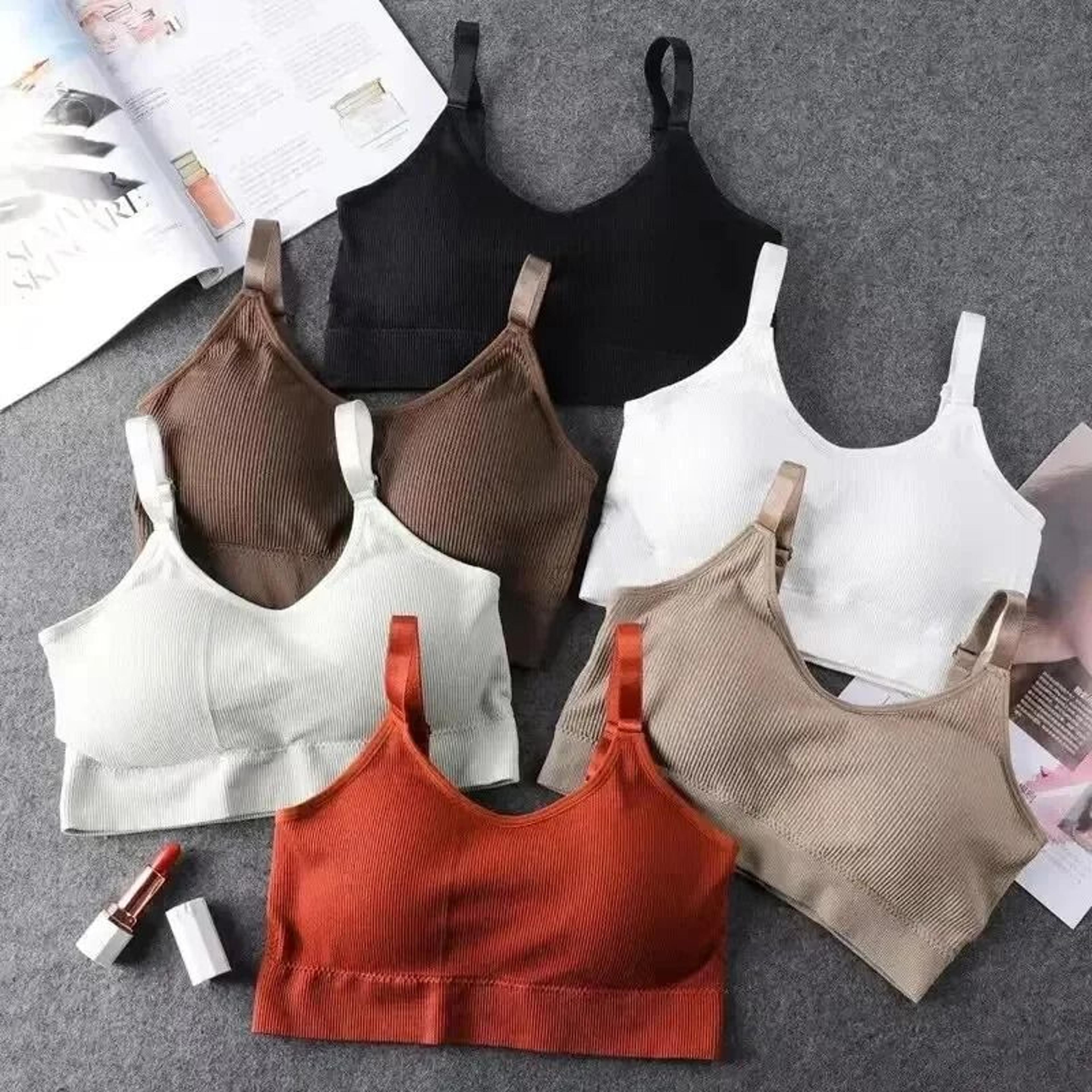 airflex seamless full cup bra wire free comfort sport top