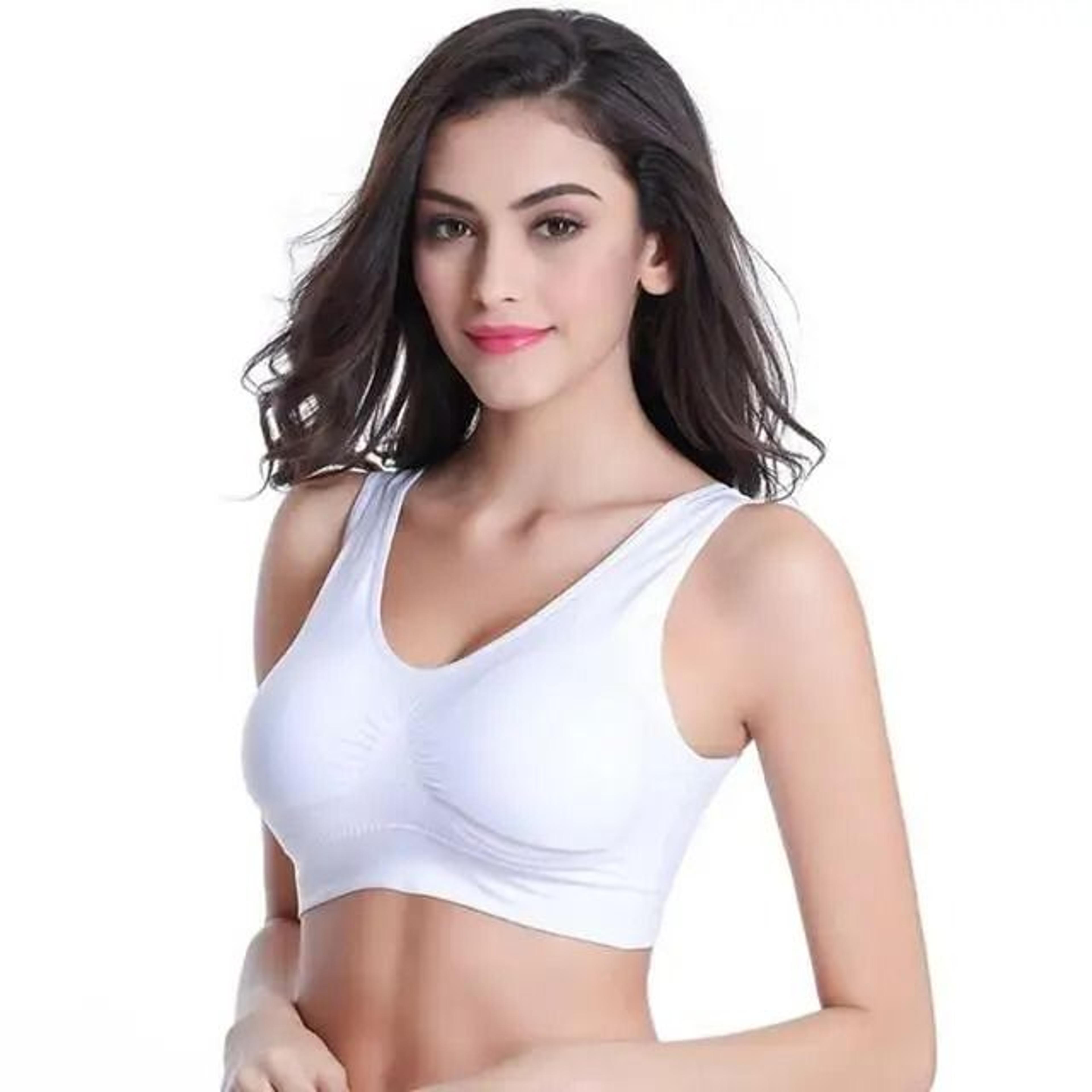 freedomfit plus size wireless bra seamless adjustable vest