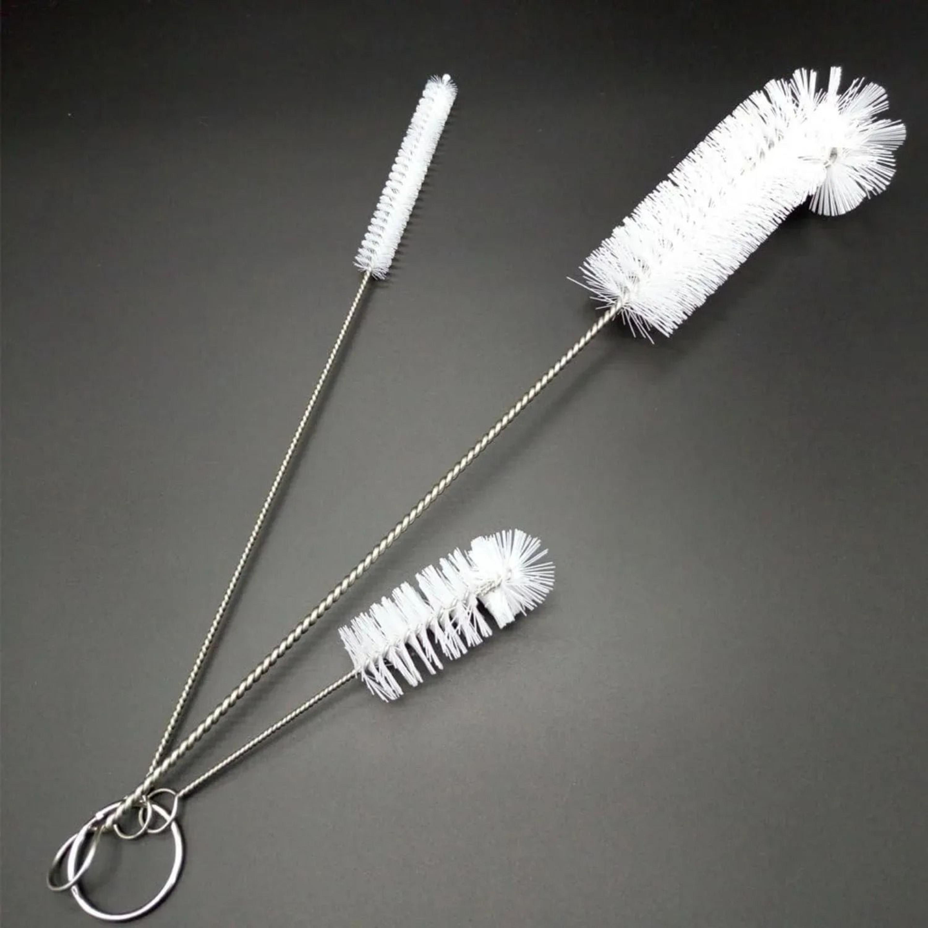 cleanflow nylon bottle cleaning brush set for kitchen and pipeline use