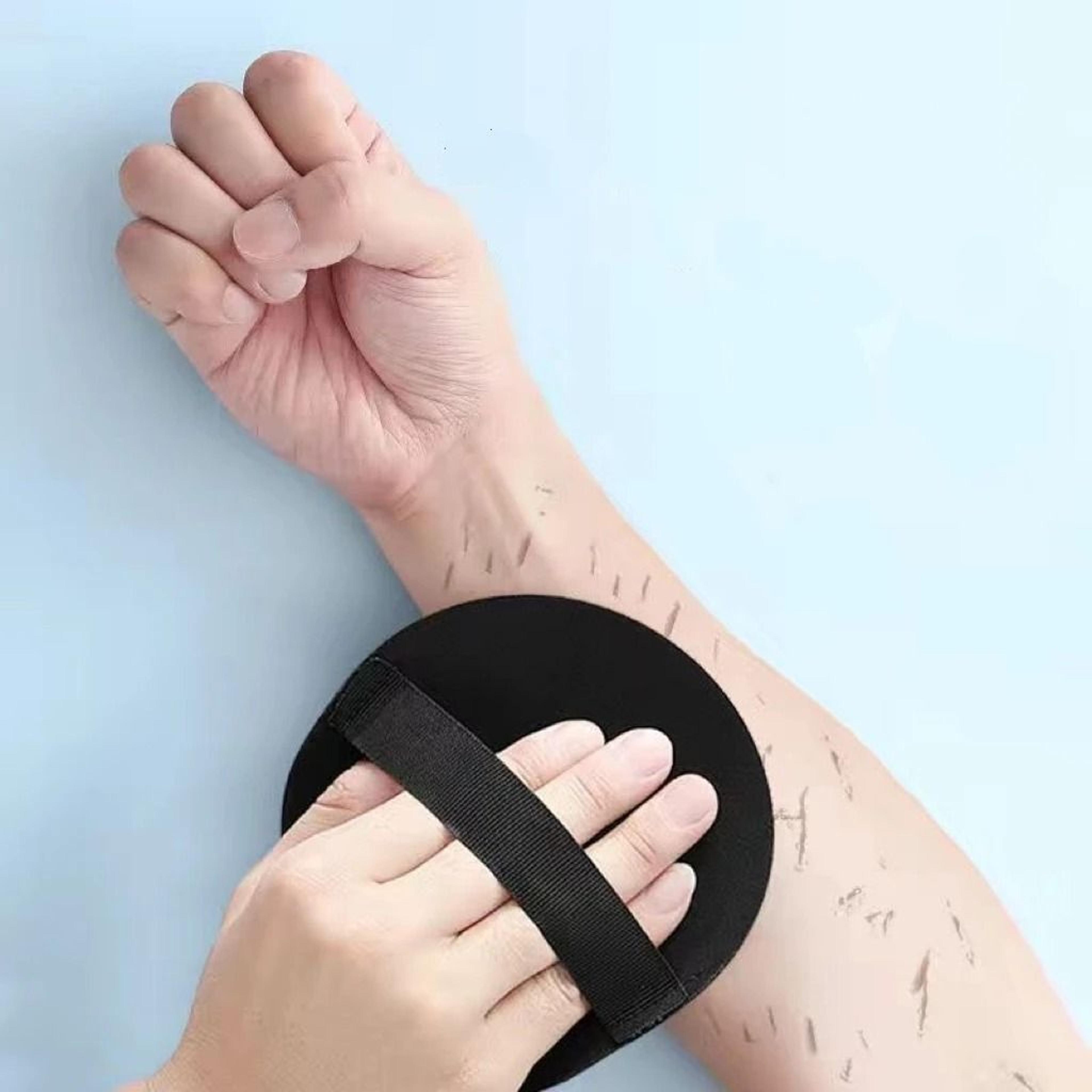 round silicone exfoliating bath brush deep clean body scrubber