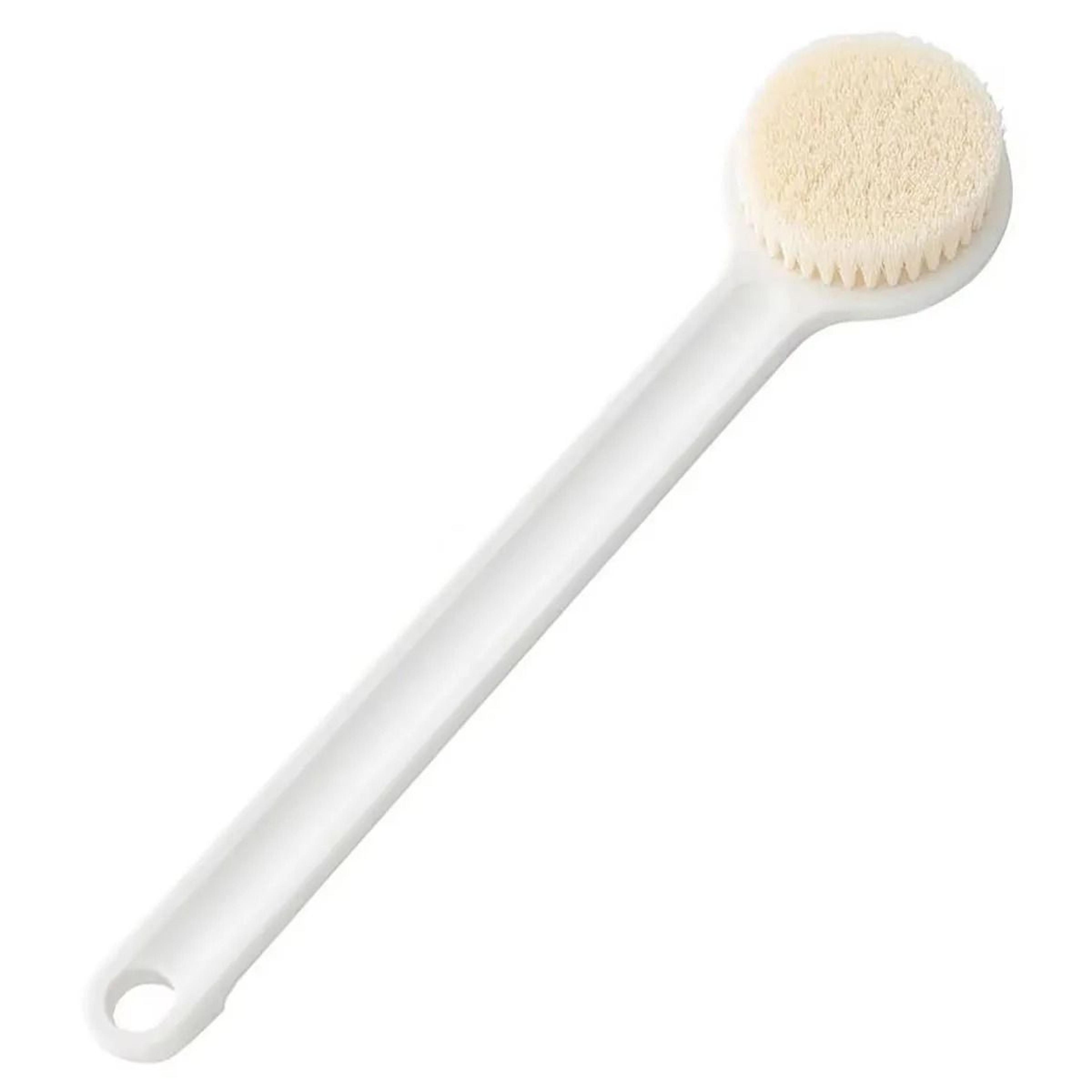 japanese long handle bath brush soft bristle back scrubber