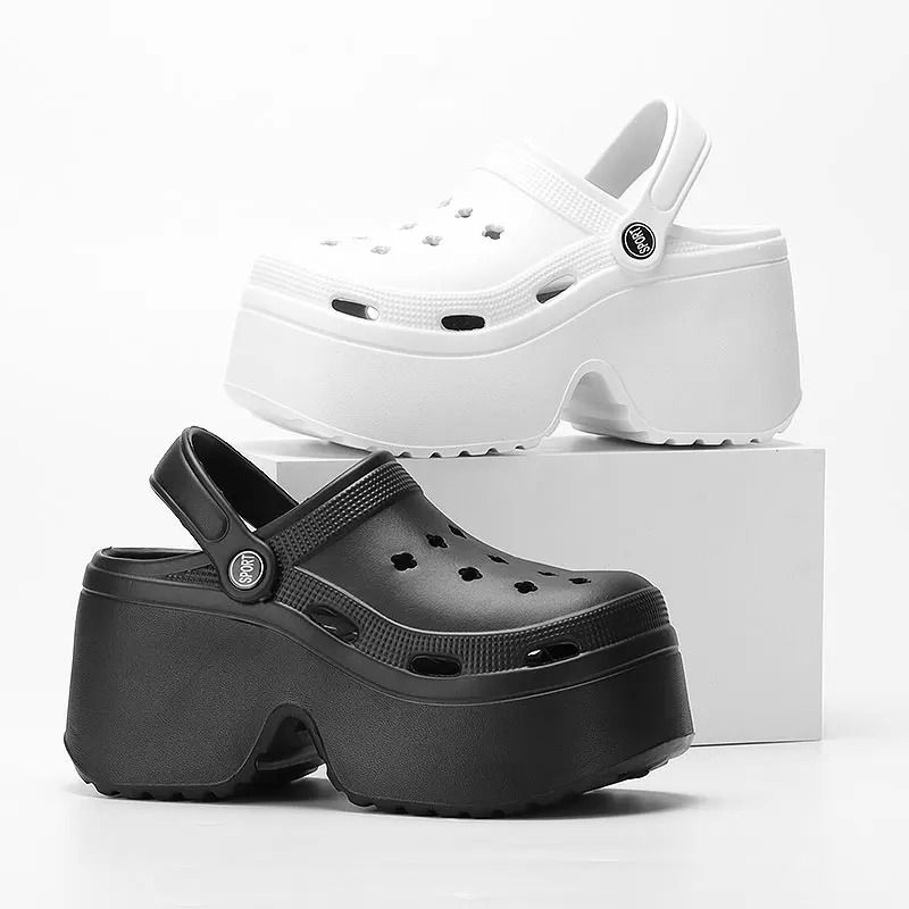 breezelift closed toe chunky platform wedge sandals
