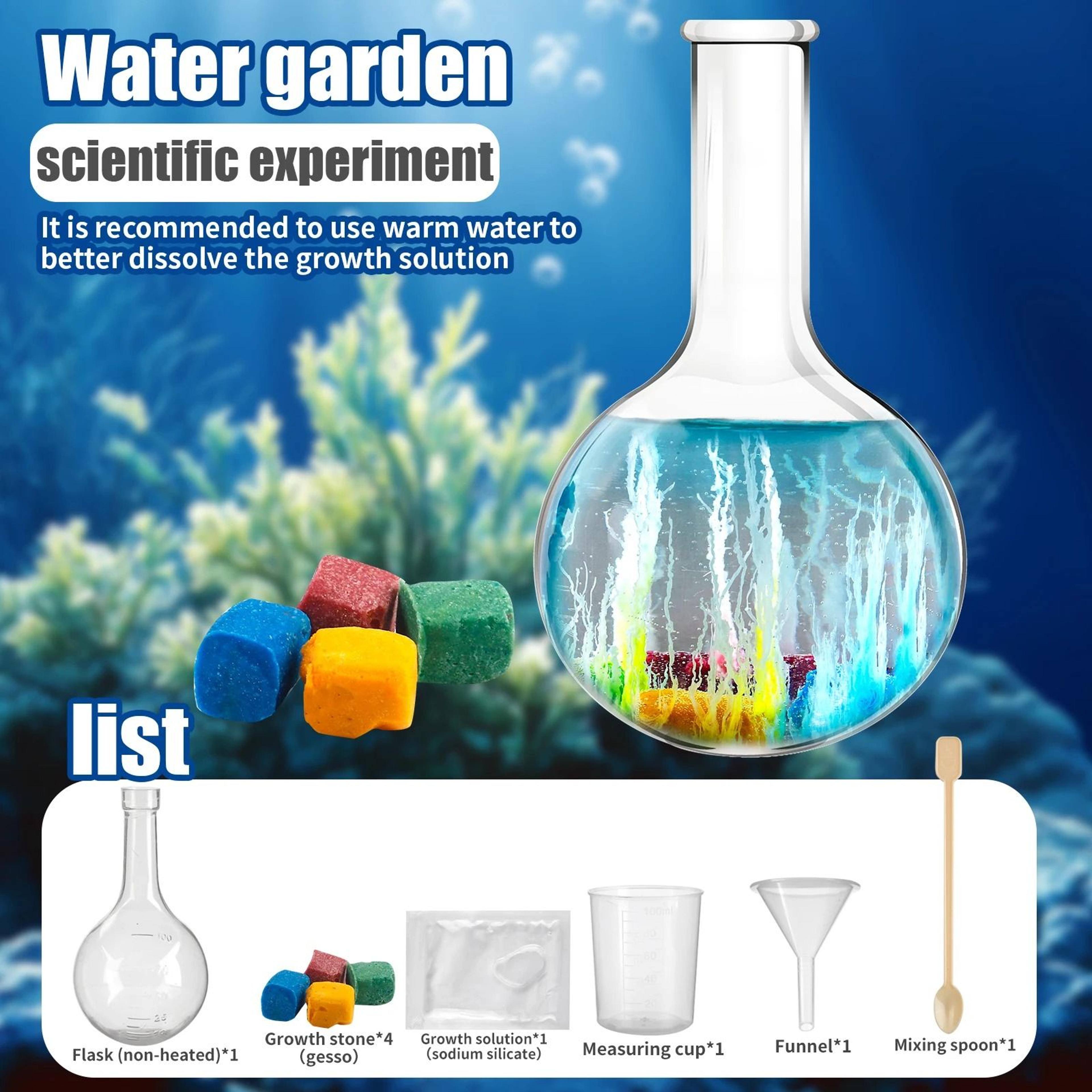 diy water magic growth stones science toy for kids