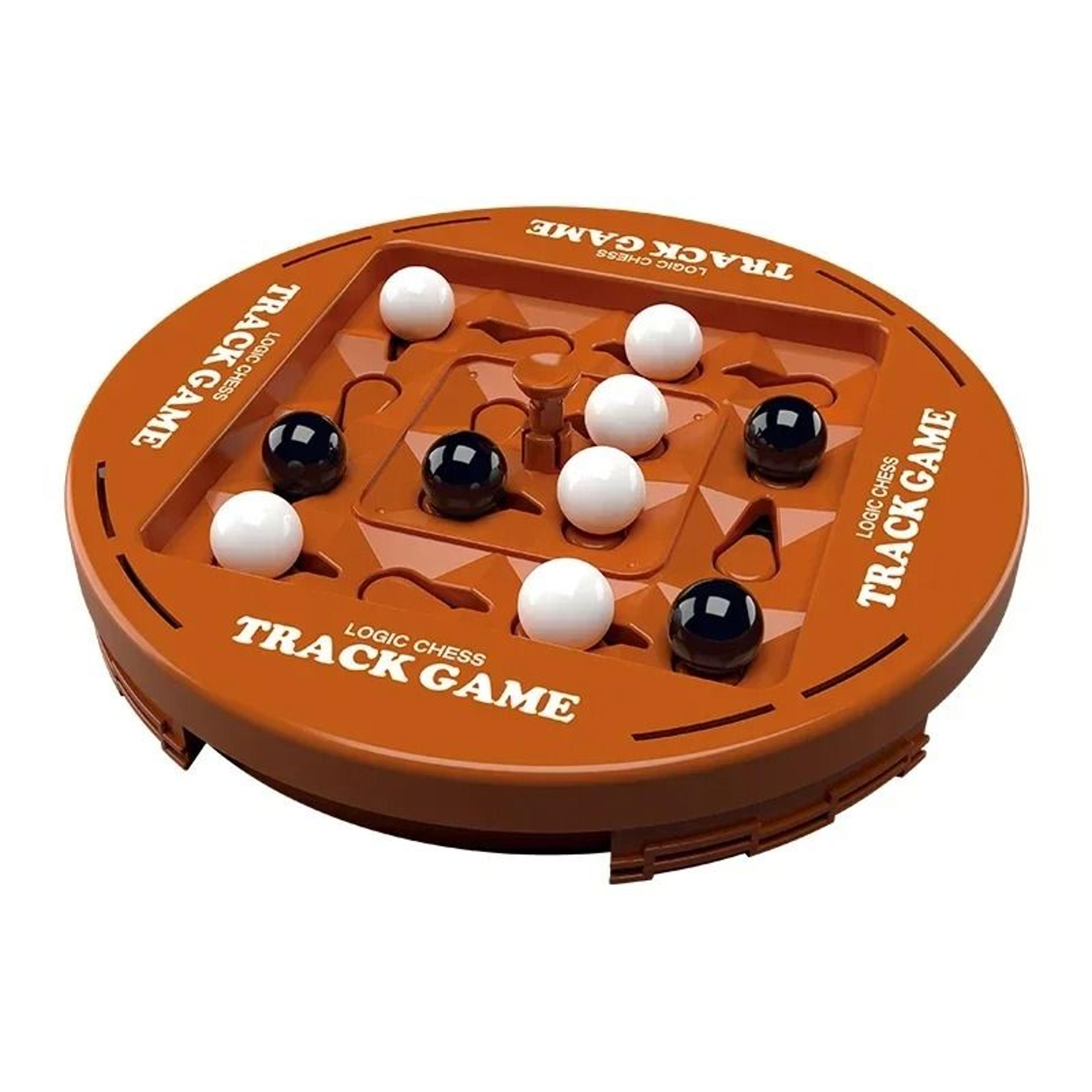 logic chess track game two player strategy brain training toy
