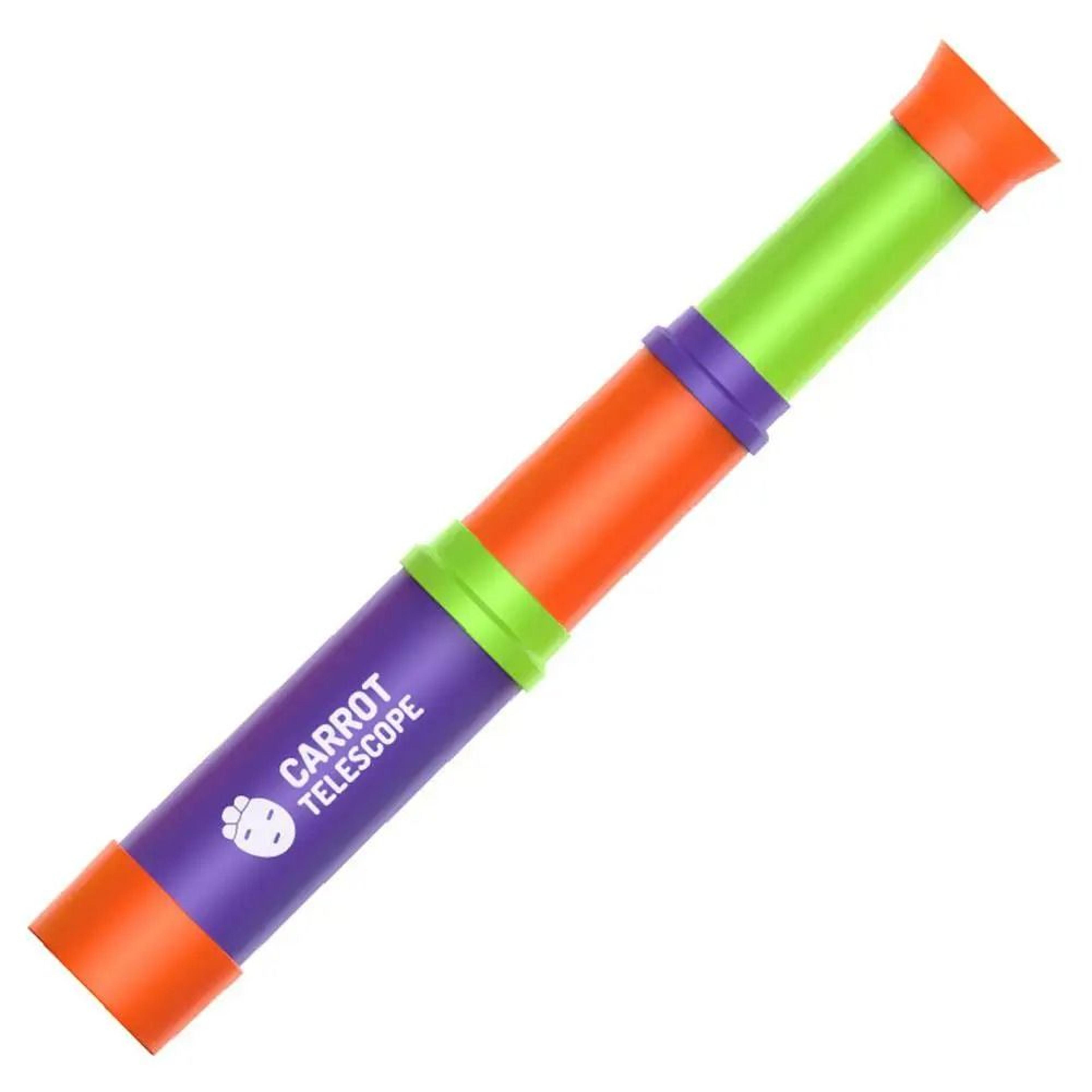 carrot kids telescope 8x mini portable educational toy