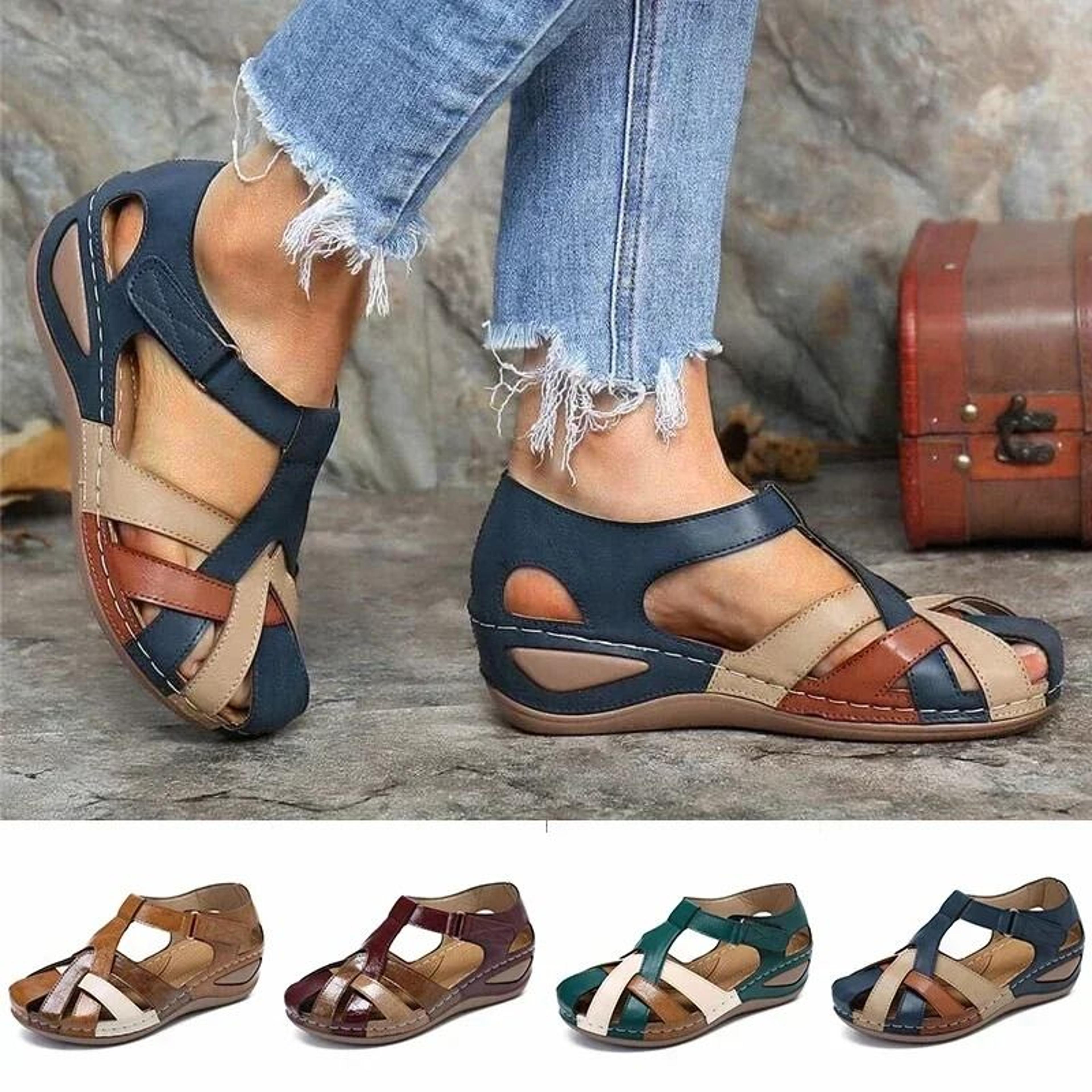 womens lightweight summer sandals comfortable beach and casual shoes