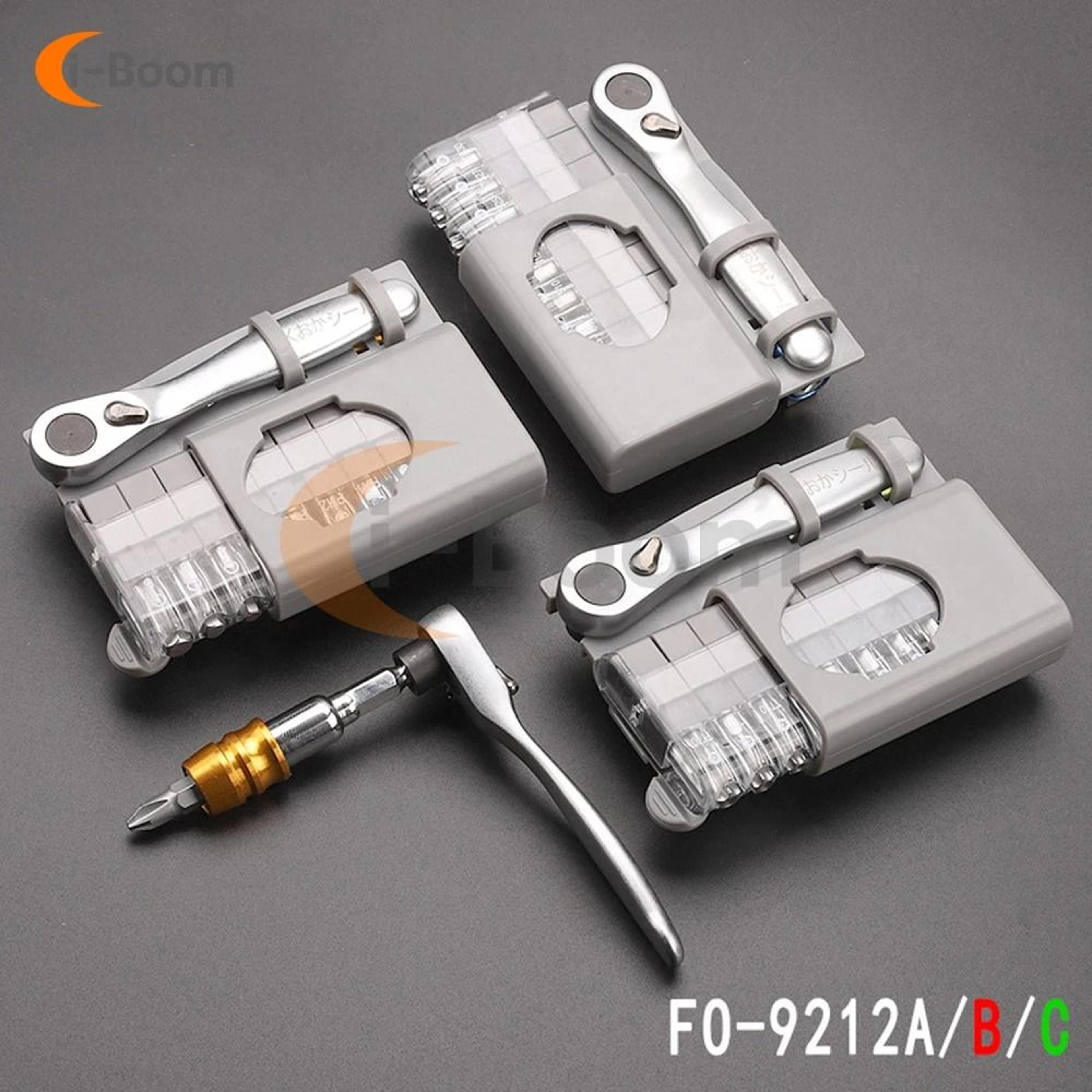 multifunction ratchet screwdriver set with torque wrench and multi bit kit