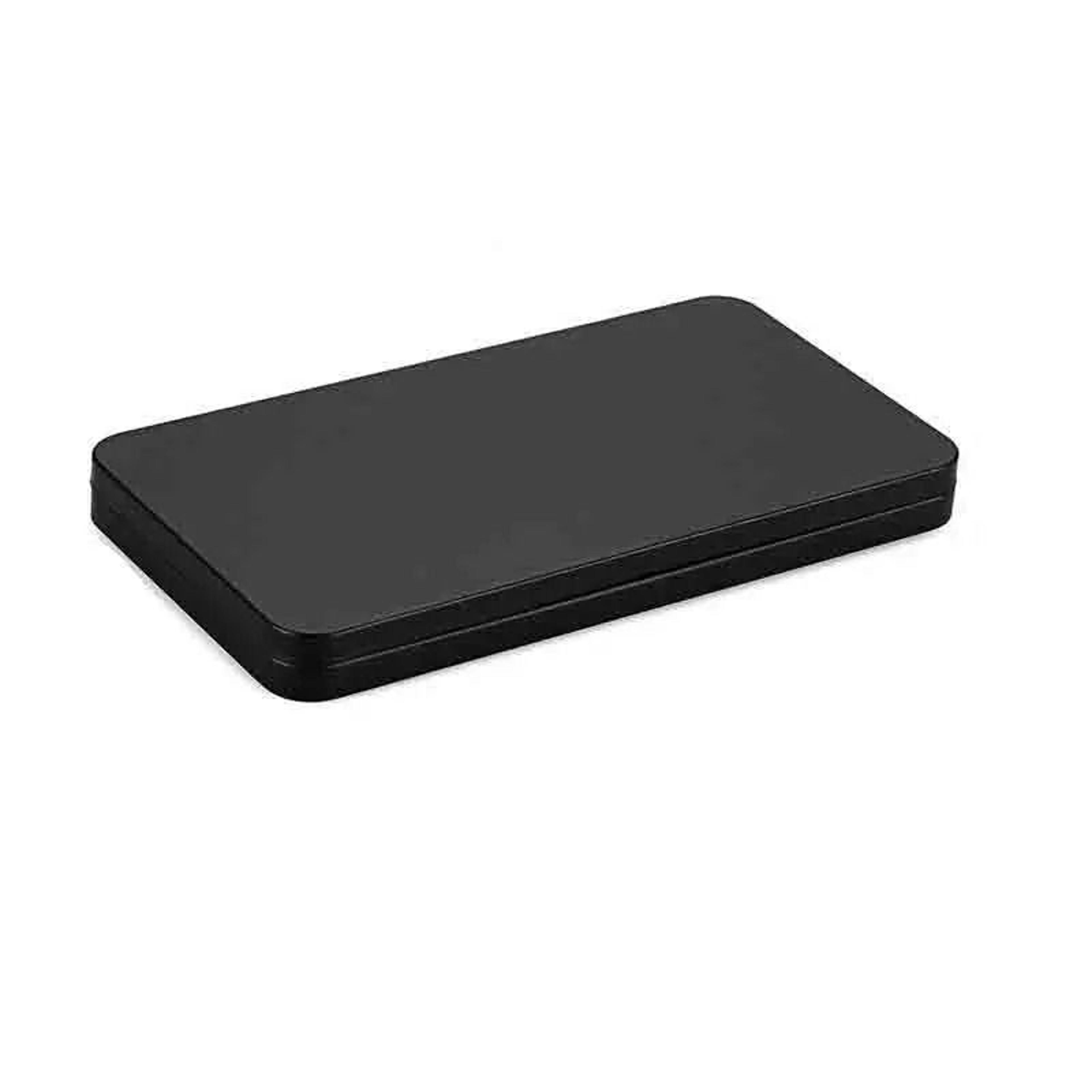 portable metal cash storage box paper money holder tray