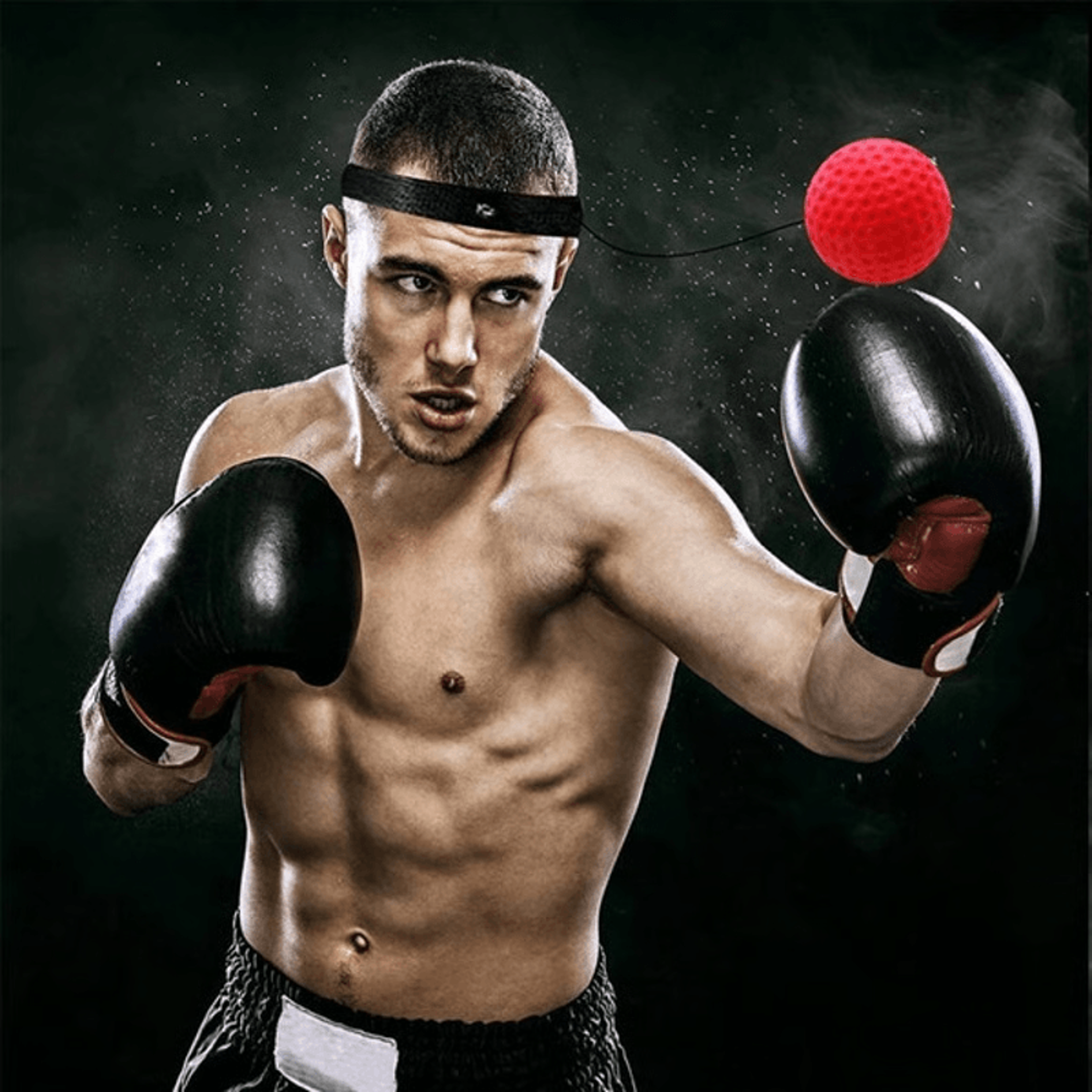 boxing reflex ball headband for agility & reflex training | boost focus & coordination