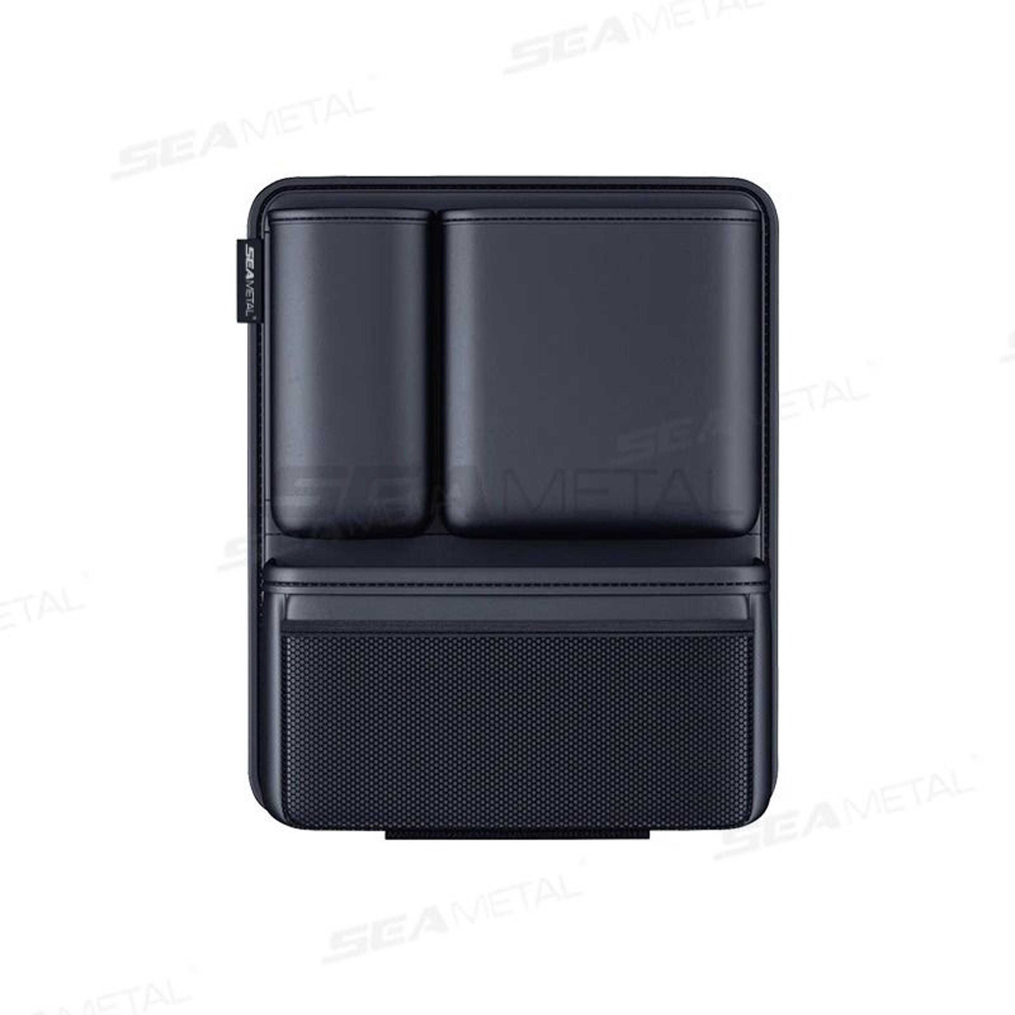 blalion leather car trunk organizer with seat back storage