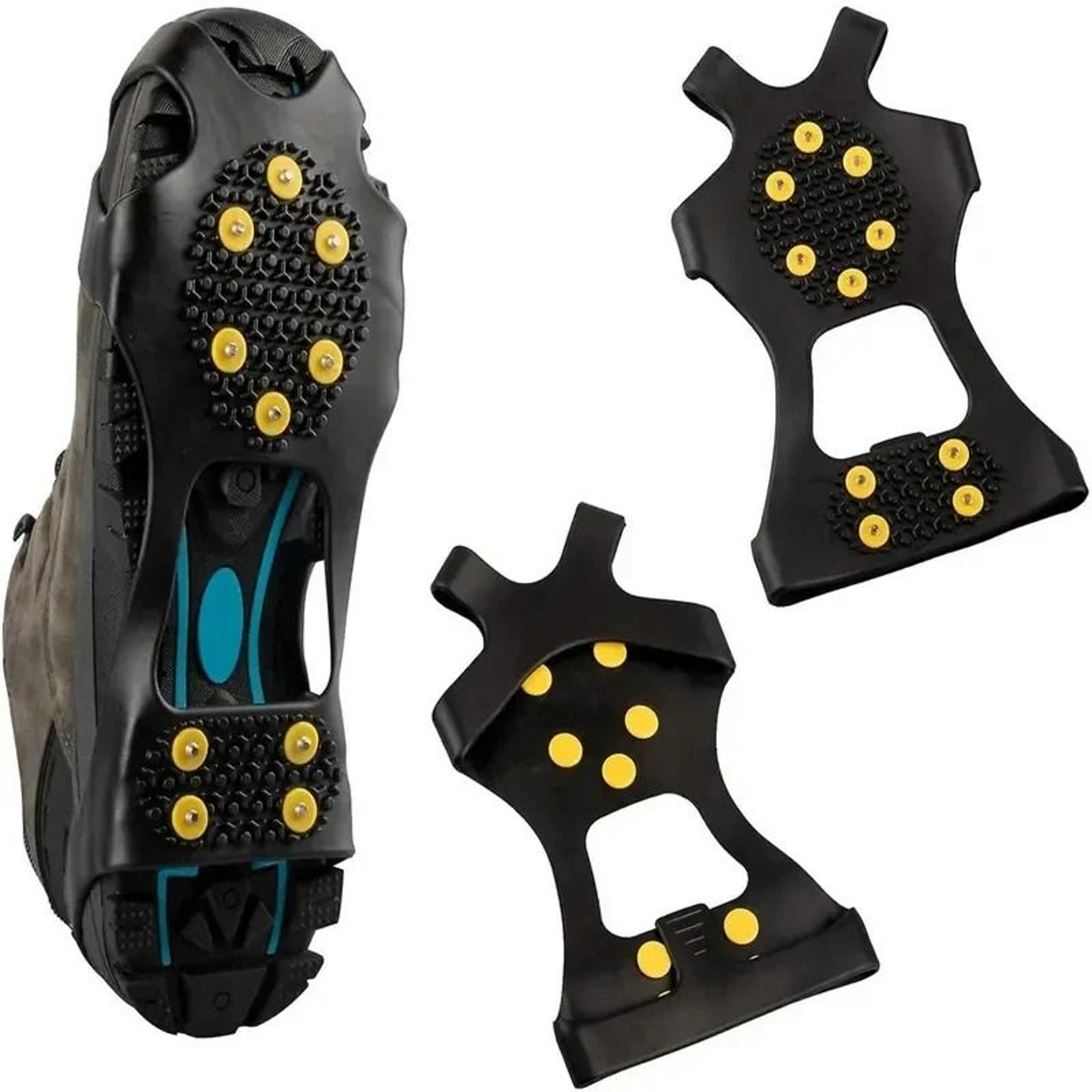 steel stud ice cleats for shoes with anti slip snow traction