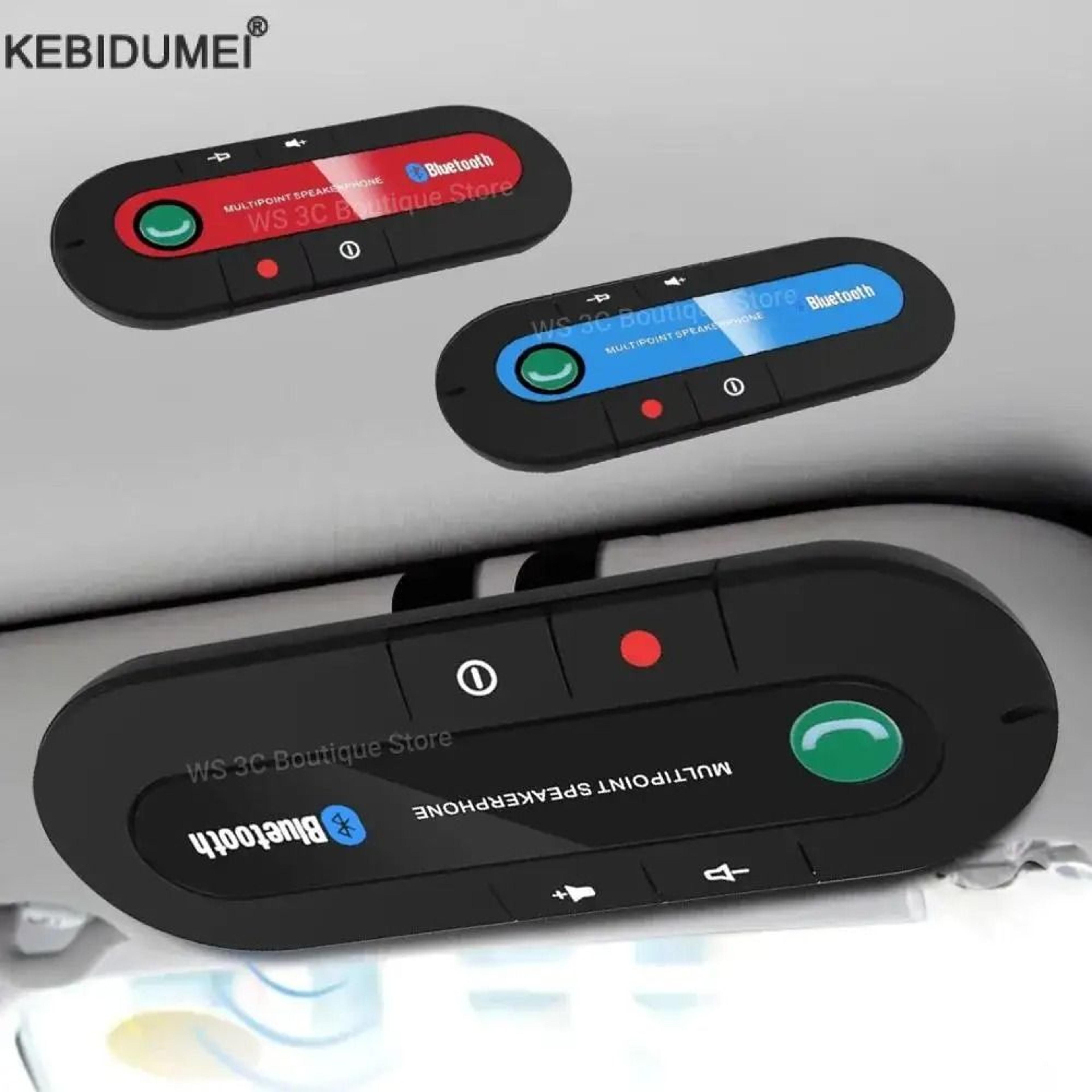 wireless bluetooth car speaker handsfree sun visor speakerphone