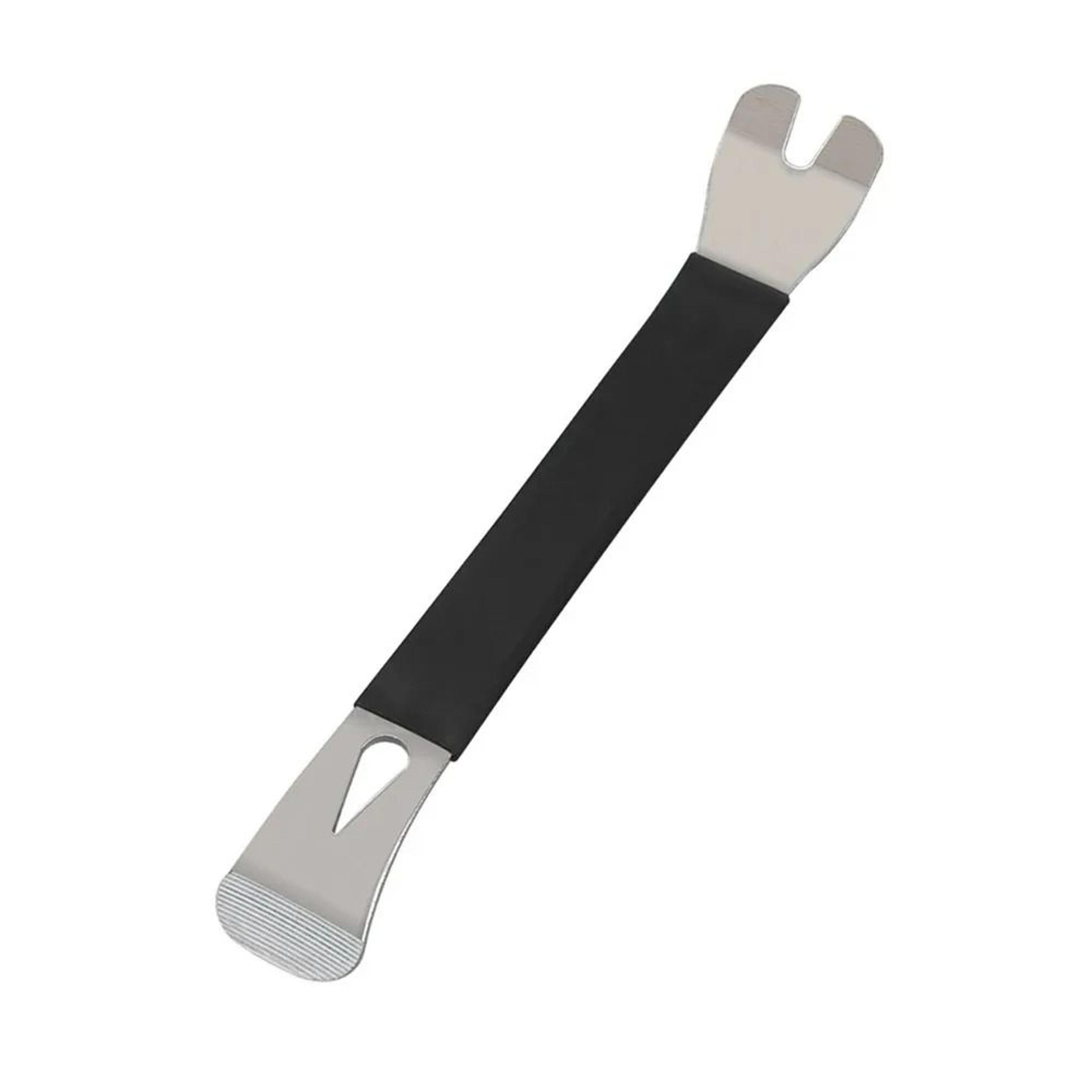 portable metal car door panel and radio trim removal tool