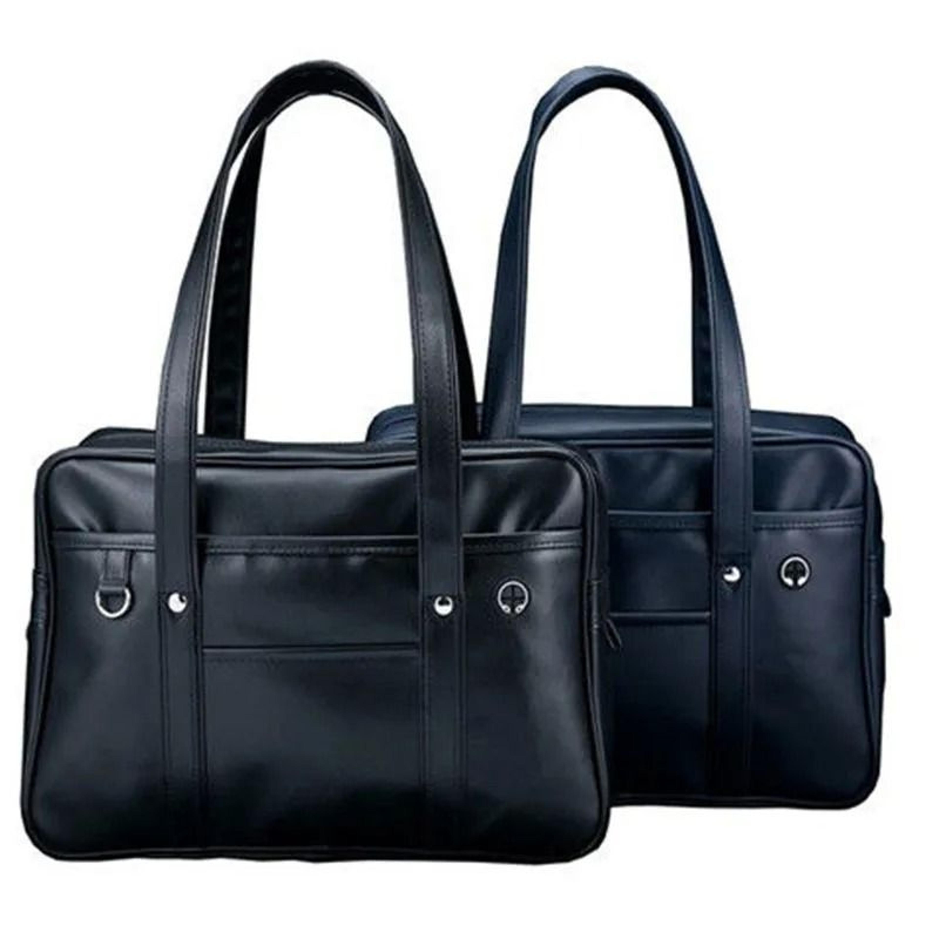 japanese jk uniform pu school messenger shoulder bag for girls